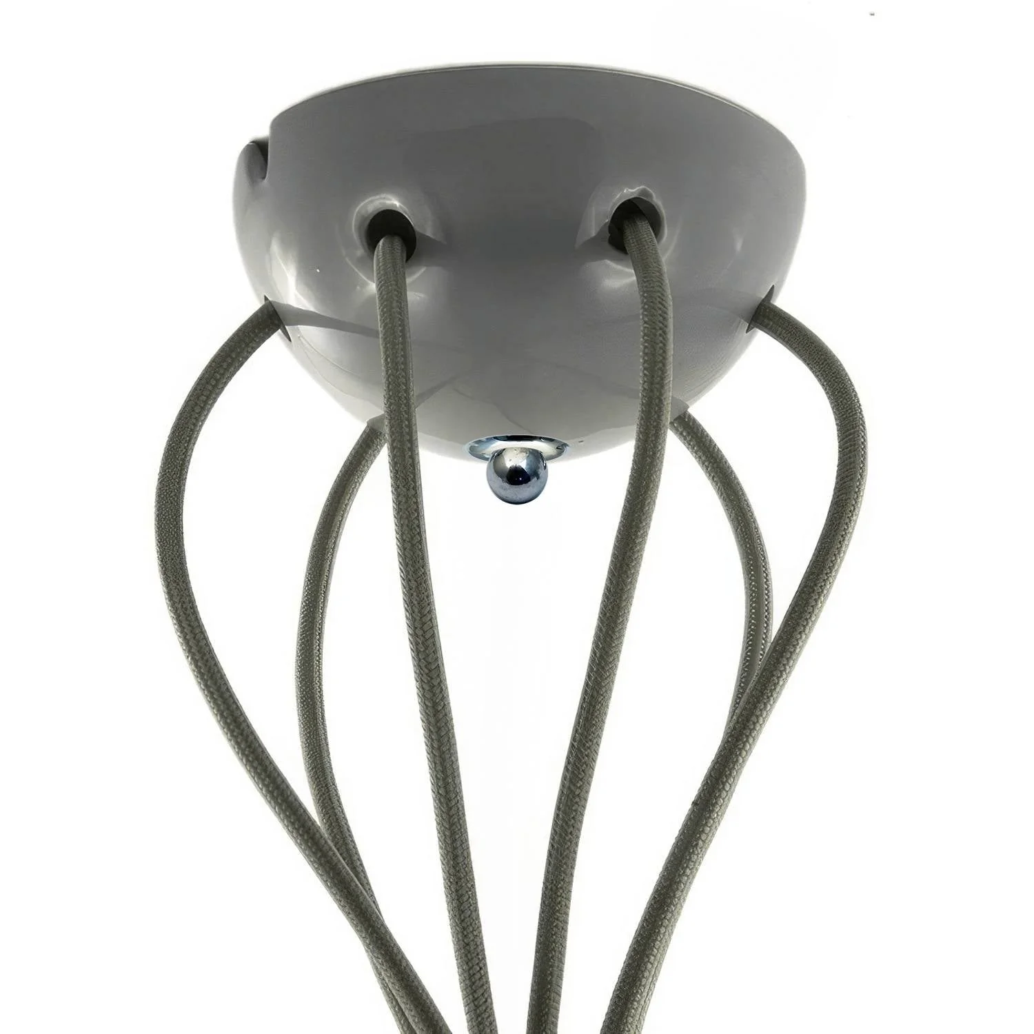 7-hole ceramic ceiling rose kit - Grey