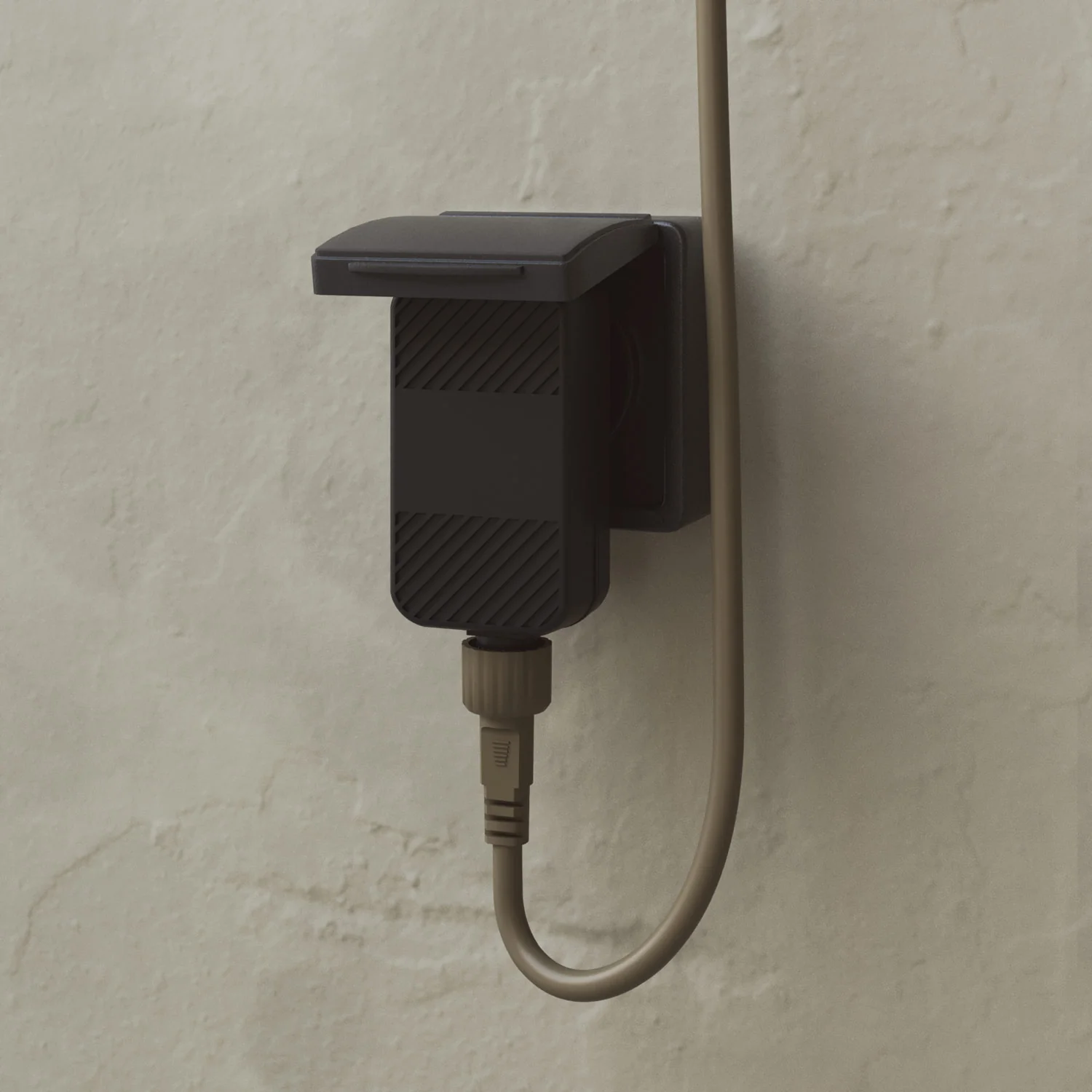 6-light outdoor string light IP67 Olive Green with UK plug - Marina6 - Image 6