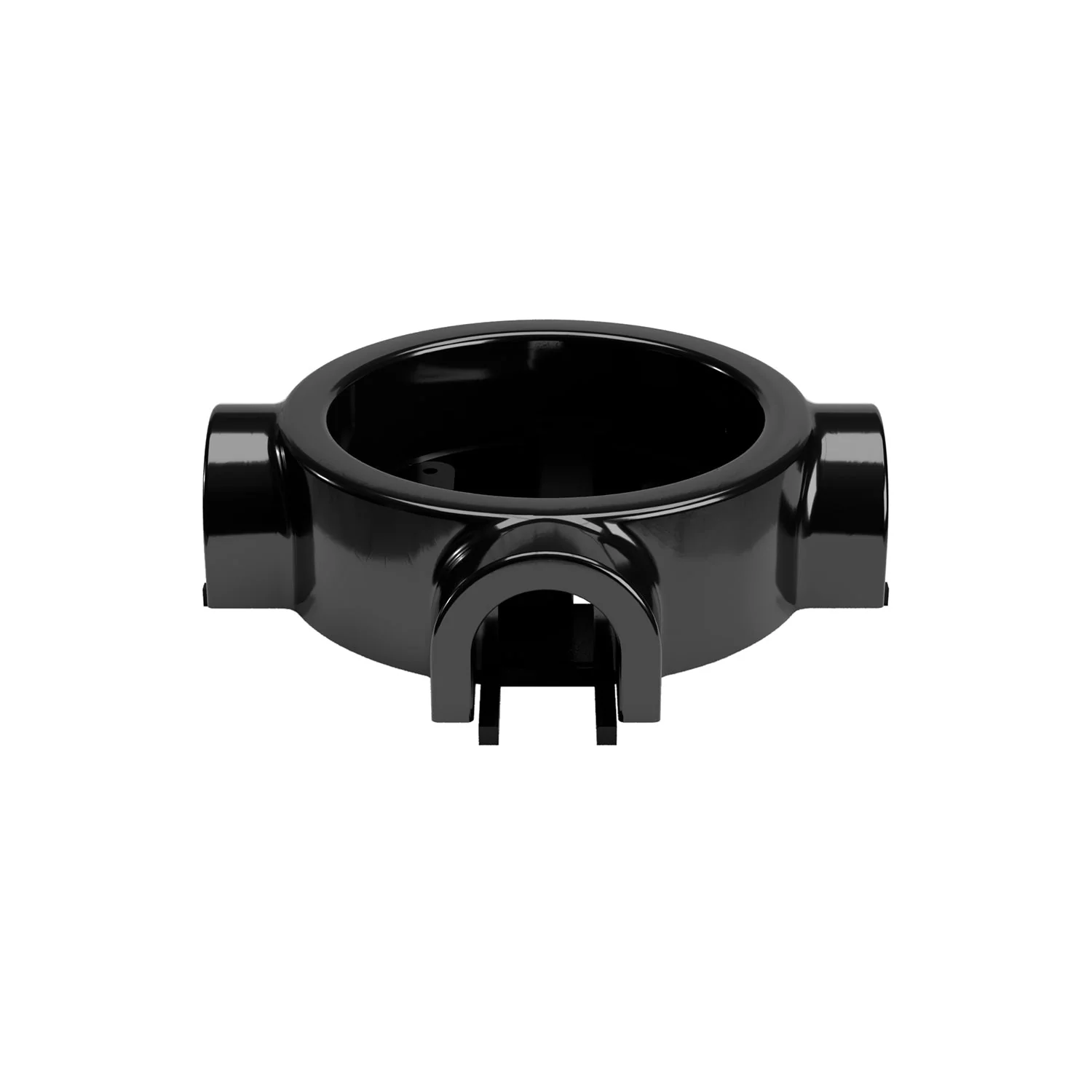 Black porcelain base for electric socket and switch/2-way switch compatible with Creative-Tubes - from 1 to 4 outputs - Image 22