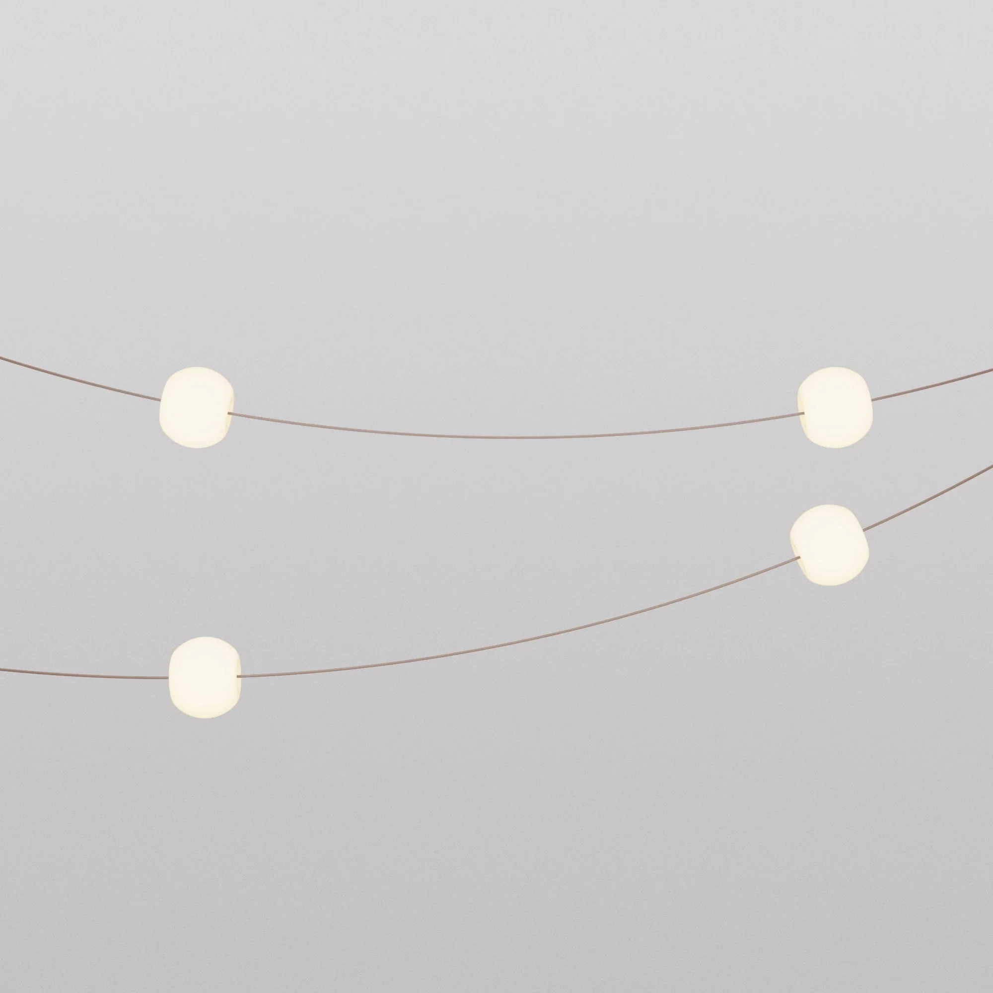 Outdoor string light with 4 bulbs IP67 Desert Brown - Marina4 Cherry - Image 8