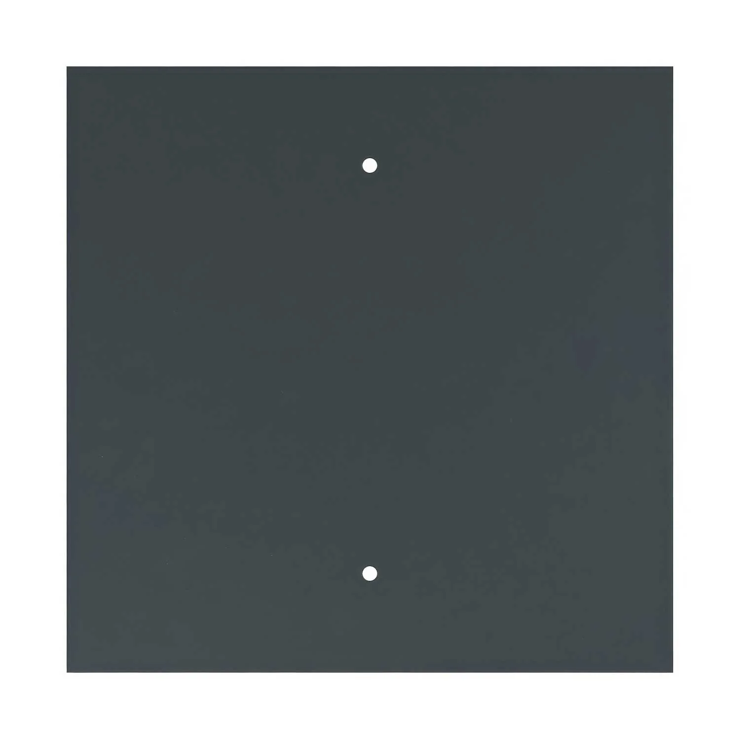 XXL Rose-One square ceiling rose, 400 mm with 2 holes and 4 side holes - Anthracite - Image 3