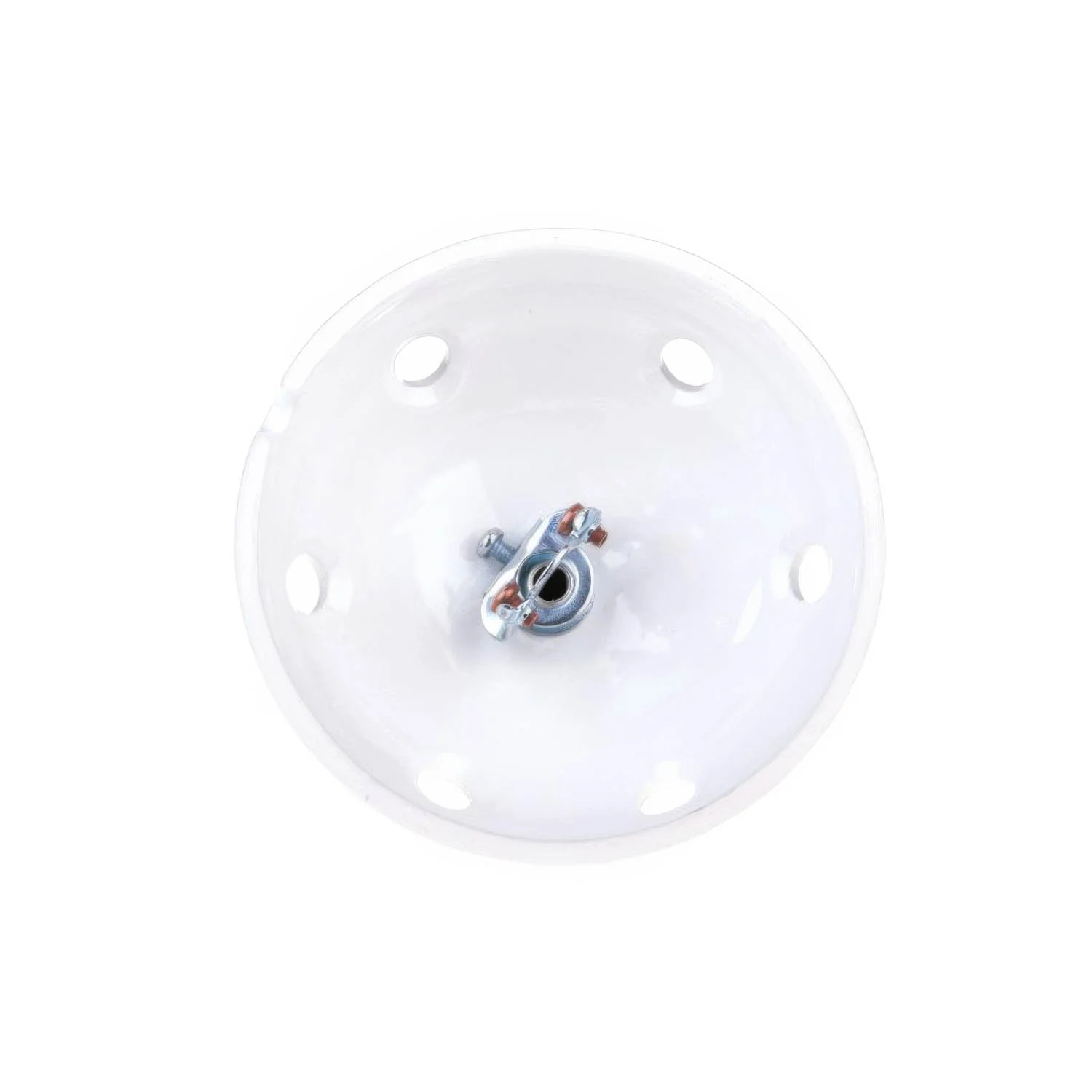 7-hole ceramic ceiling rose kit - Biscuit - Image 4