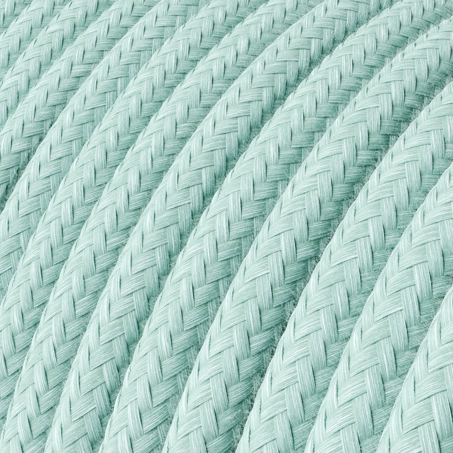 Cloth Covered Wire - Celadon Green Cotton RC18 - UL Listed - Image 2