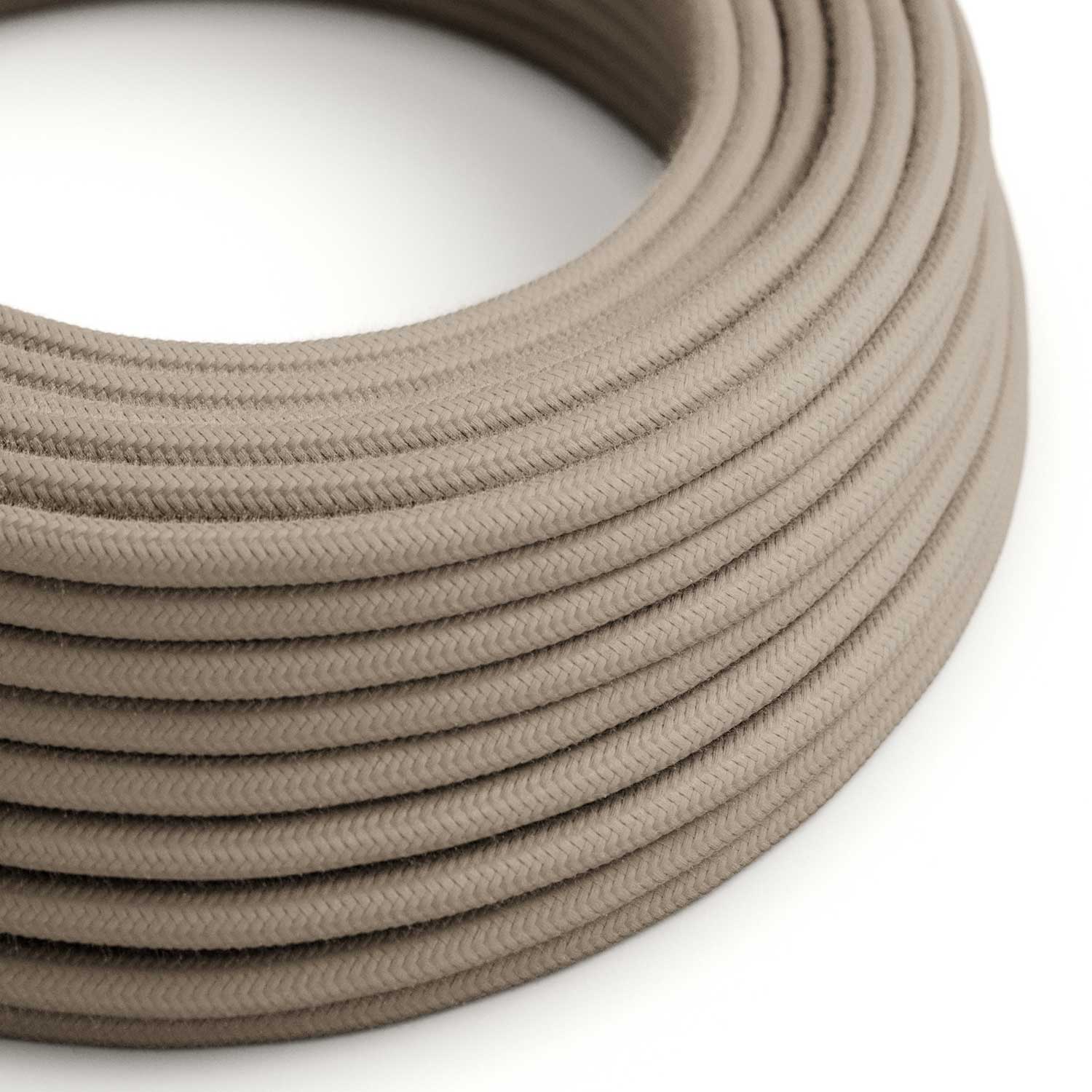 Cloth Covered Wire - Dove Cotton RC43 - UL Listed