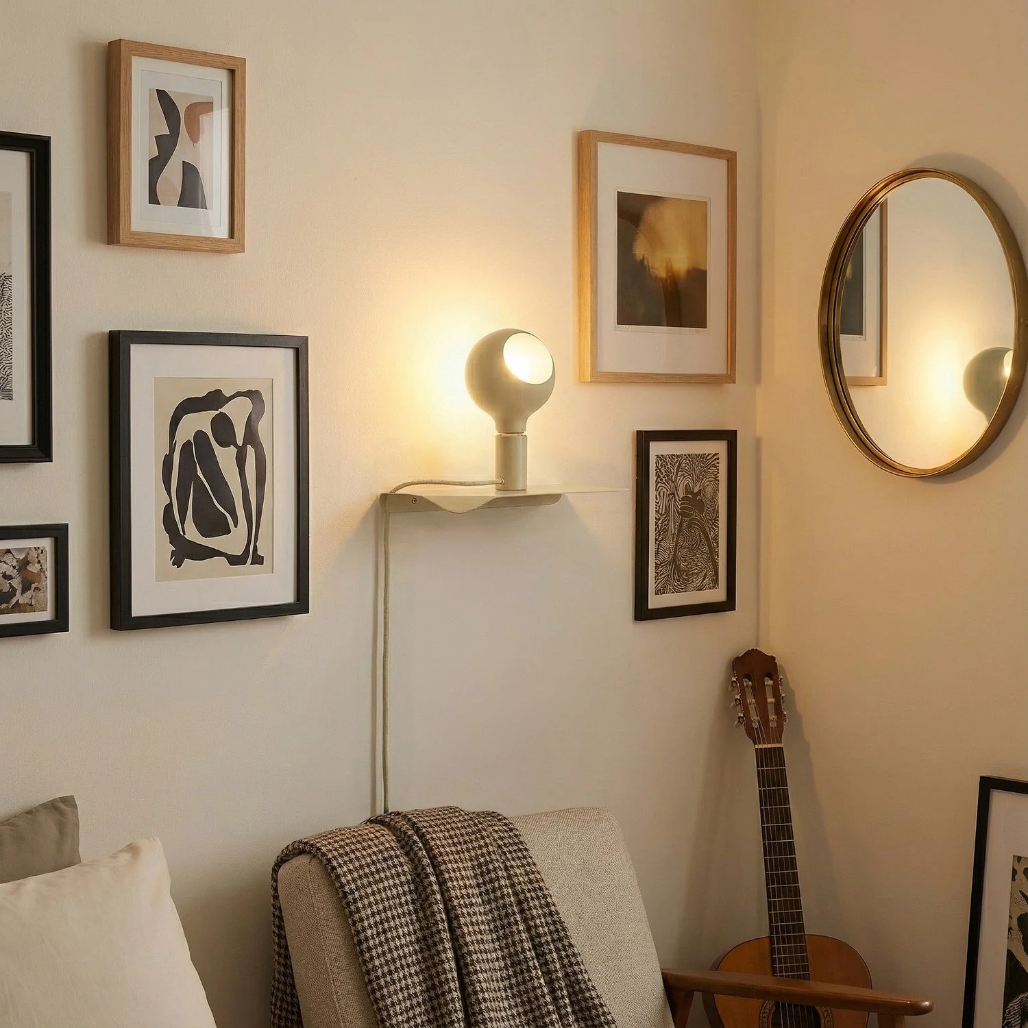 Combo Camo - Shelf lamp - Cream - Image 2