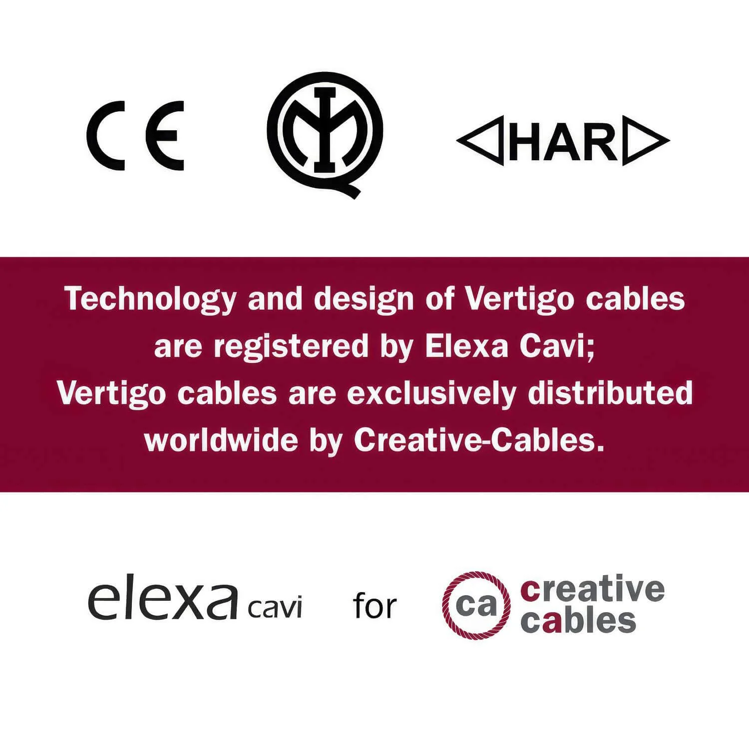 Optical Black and Copper Lighting Cable Vertigo - The Original Creative Cables, for creating modern lamps - ERM66 - Image 5
