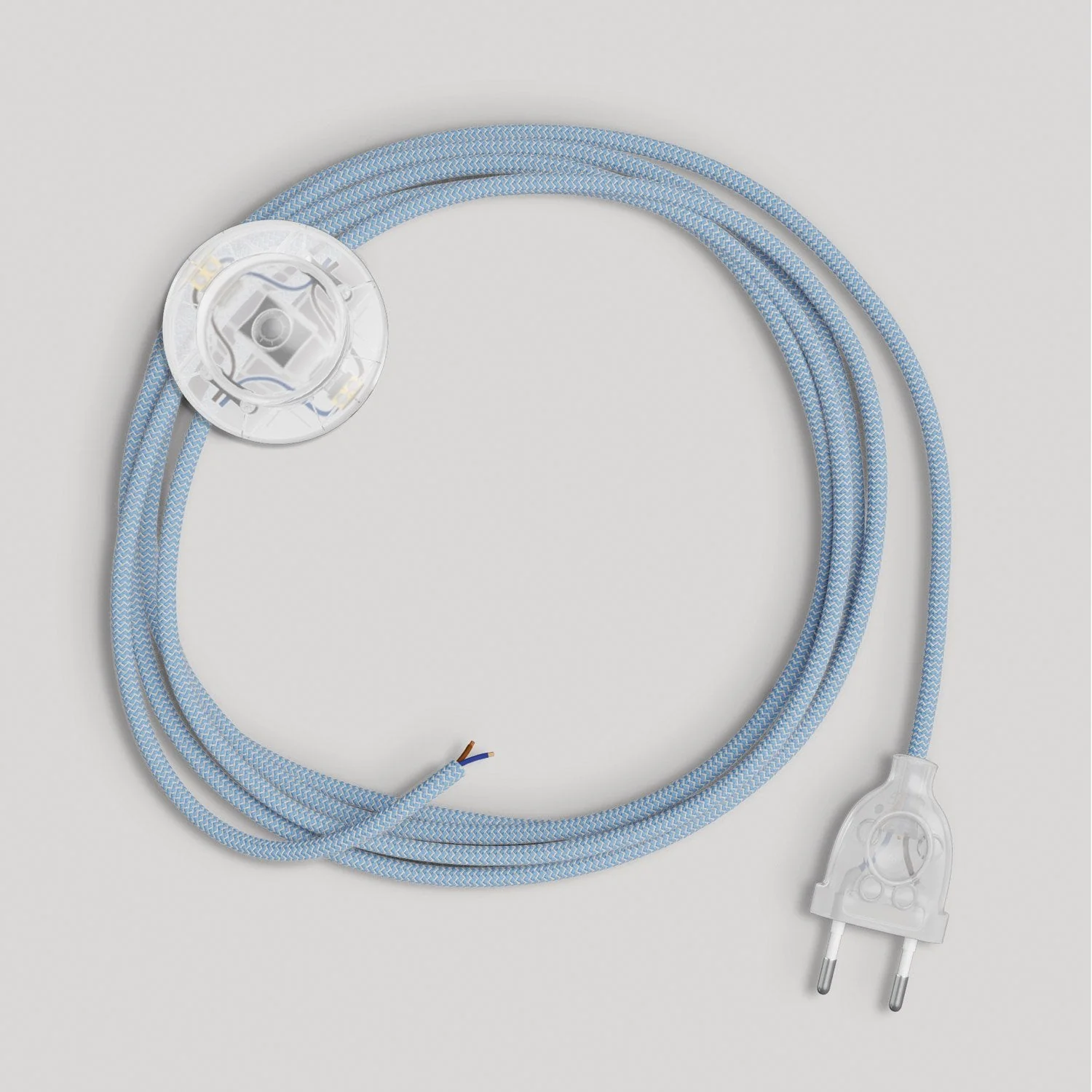 Wiring for lamp with blue Steward cotton cable 3 m - Image 5