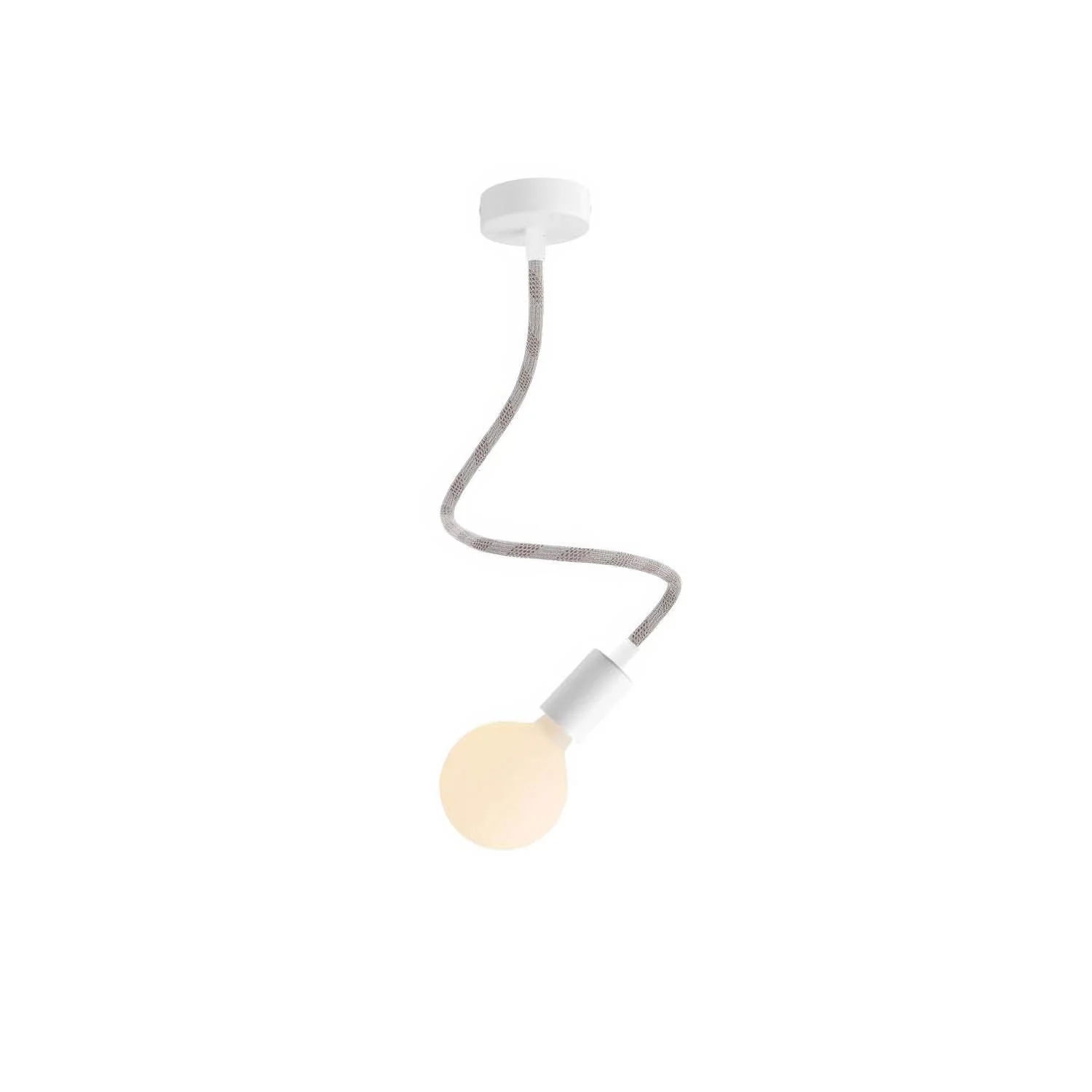 Creative Flex 60 cm wall or ceiling lamp - Matt white