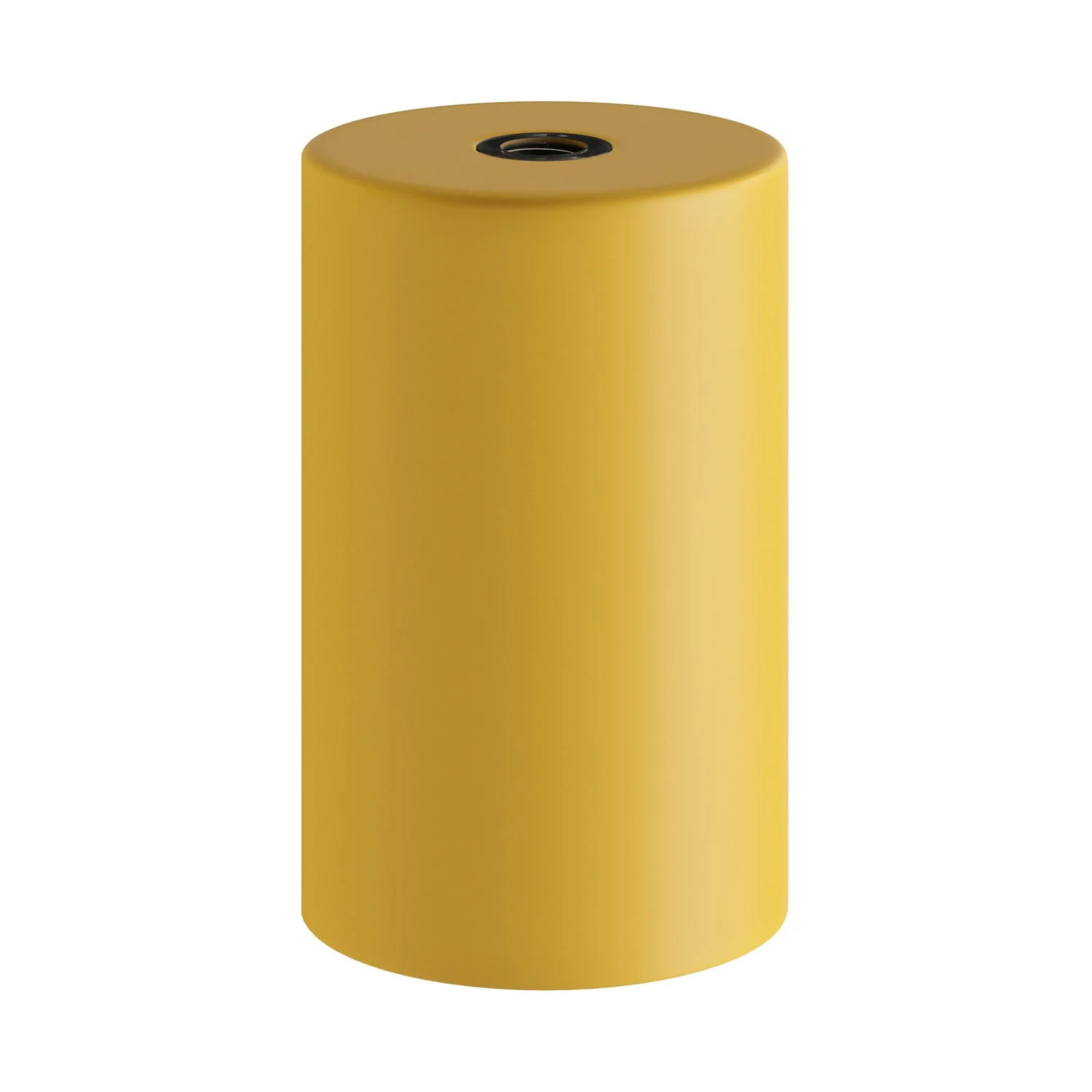 E27 Pastel metal lamp holder kit with hidden cable clamp - Mustard - Image 3