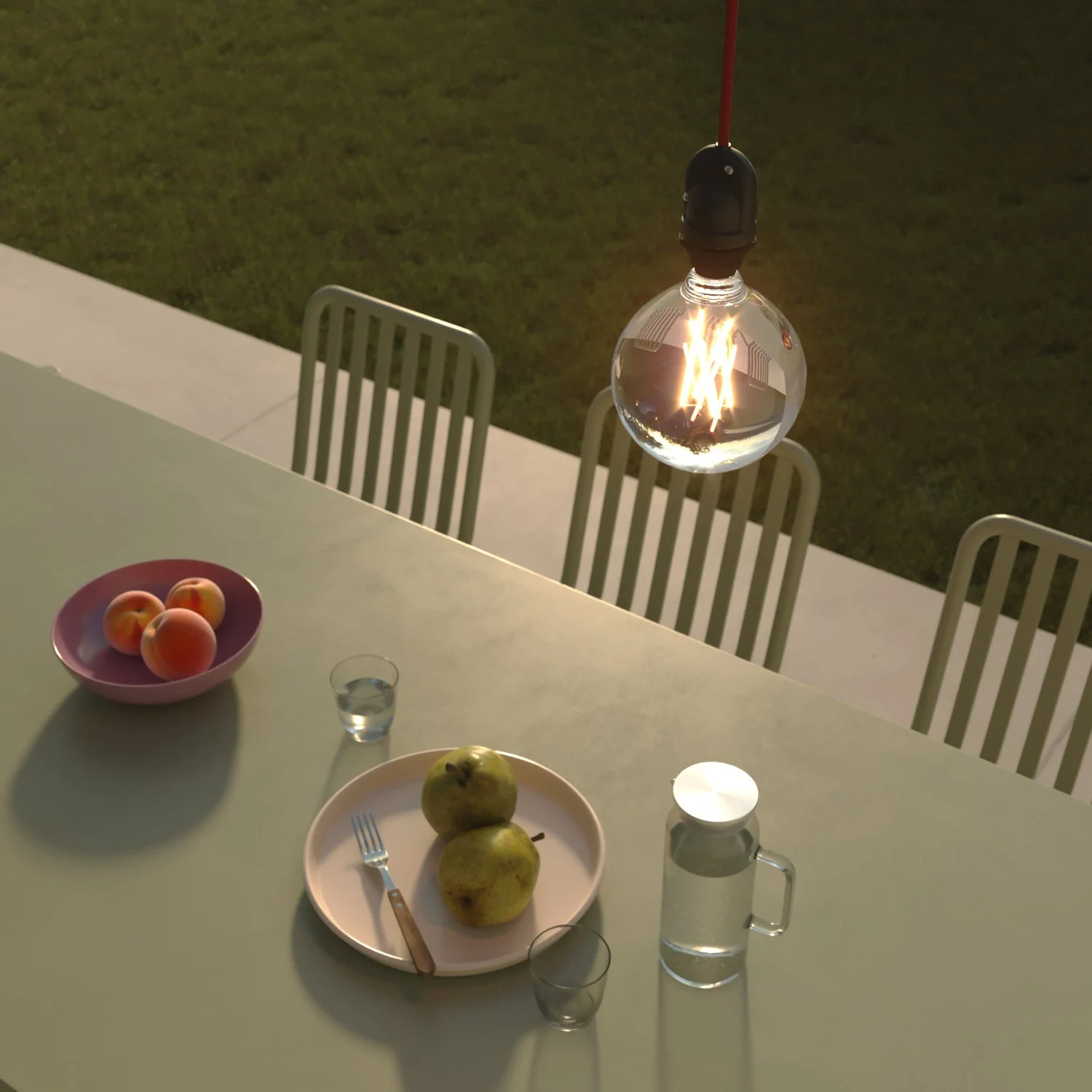 Eiva-1 - E27 outdoor lamp holder IP65 protection for Modulair system - Black - Image 4
