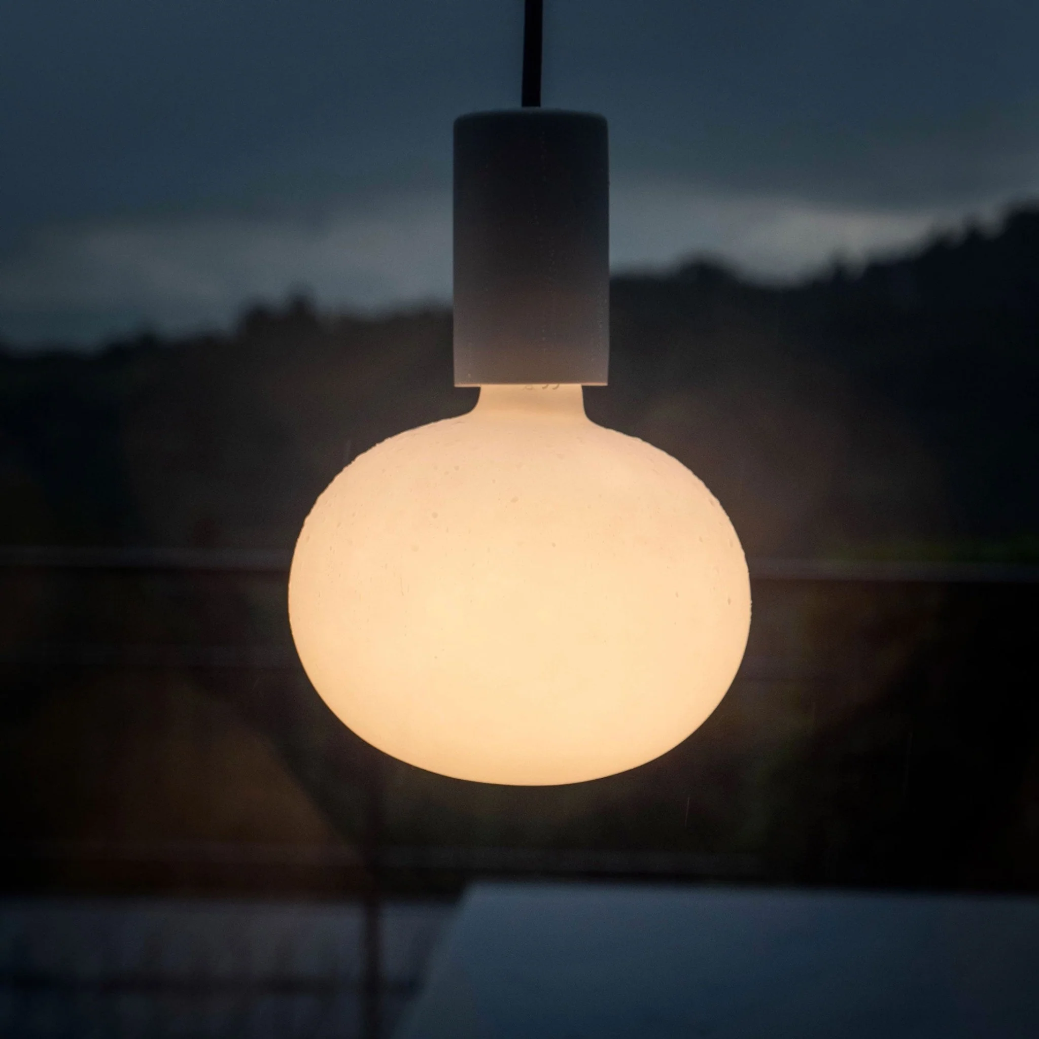 EIVA ELEGANT, outdoor E27 IP65 silicone lamp holder kit for Modulair system - Ice grey - Image 3