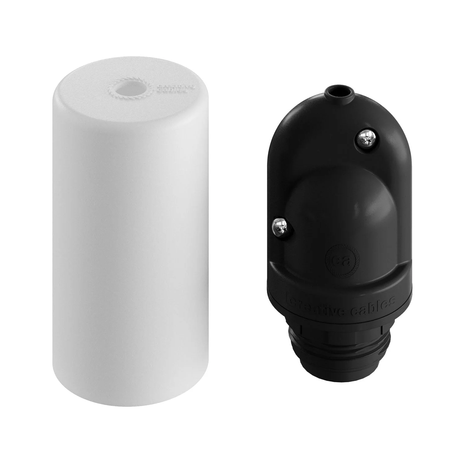 EIVA ELEGANT, outdoor E27 IP65 silicone lamp holder kit for Modulair system - White - Image 6