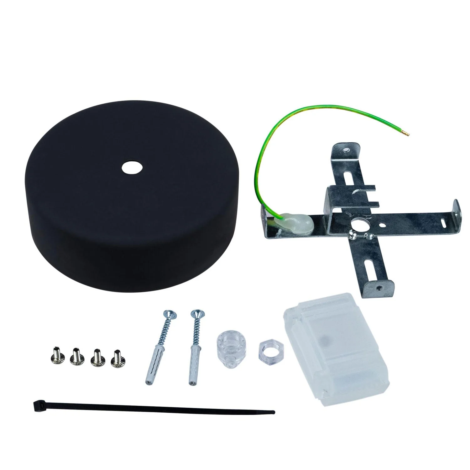 EIVA Soft Touch Silicone Ceiling Rose Kit for Outdoor IP65 - Modulair System - Graphite - Image 3