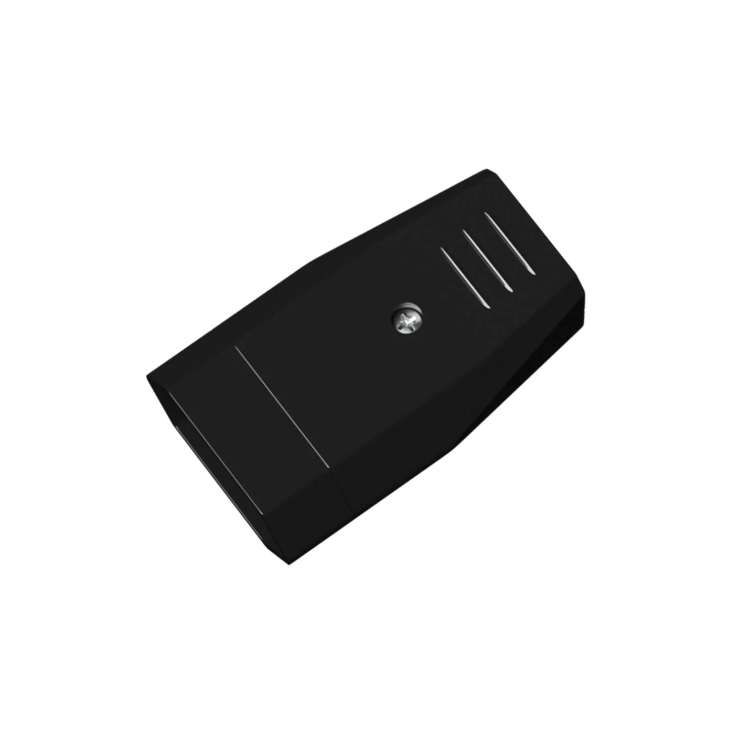 European Socket 2 Pole 10 A - Black