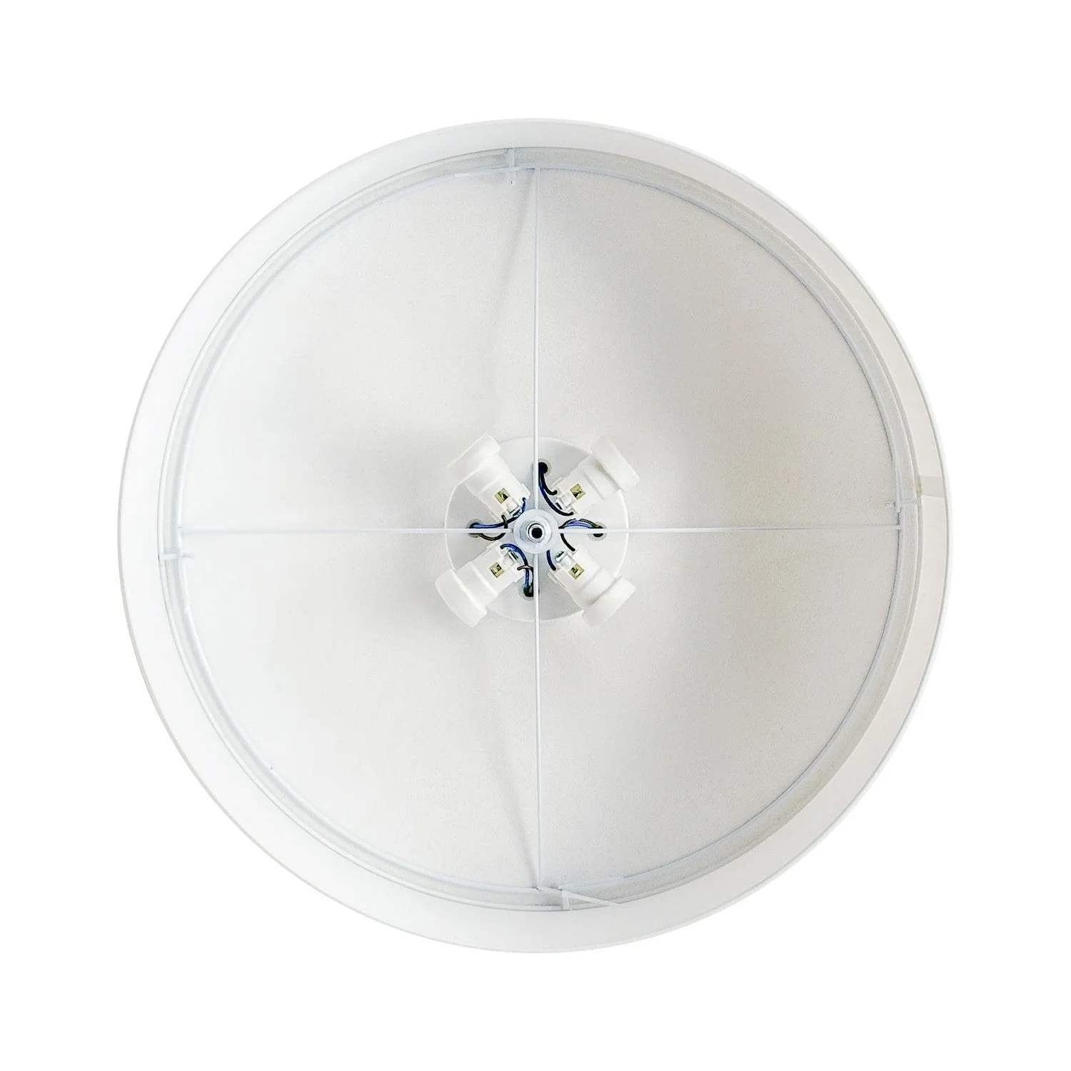 Small fabric ceiling light - Made in Italy - Light Gray Wool - Image 4