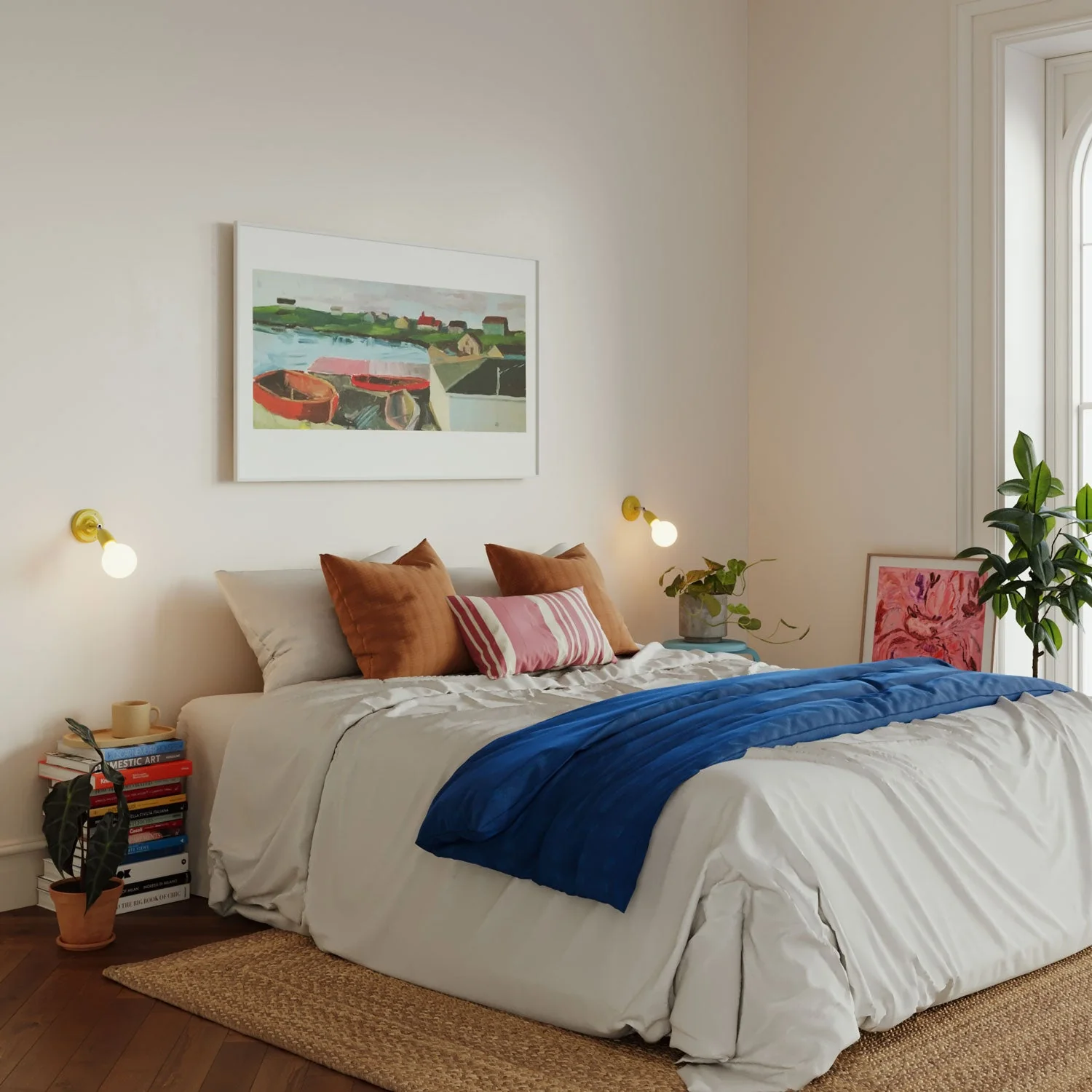Fermaluce 90° Colour, the adjustable porcelain light point for wall or ceiling – Yellow - Image 2