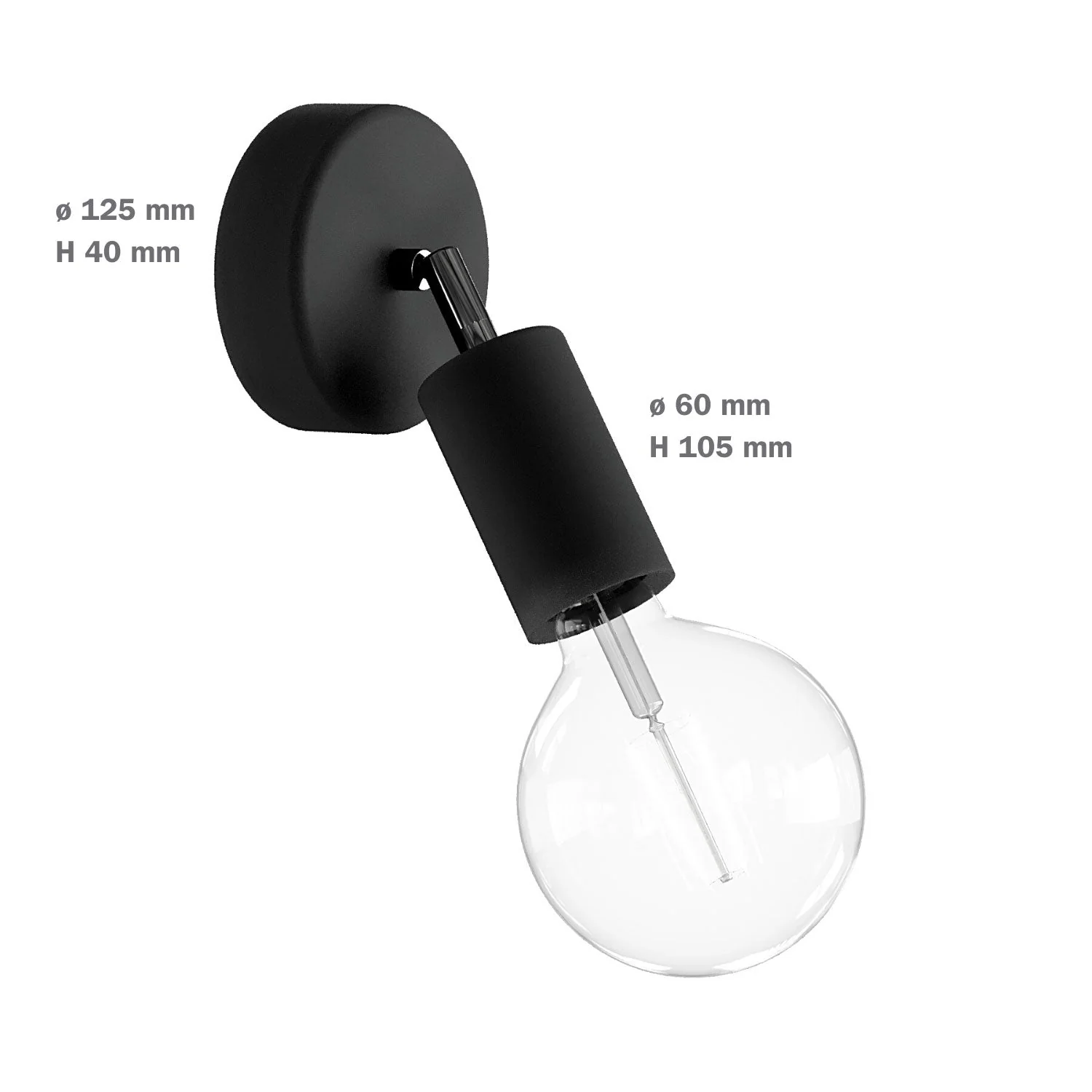Fermaluce Modulair ELEGANT with adjustable joint, ceiling rose and IP65 waterproof lamp holder – White - Image 6