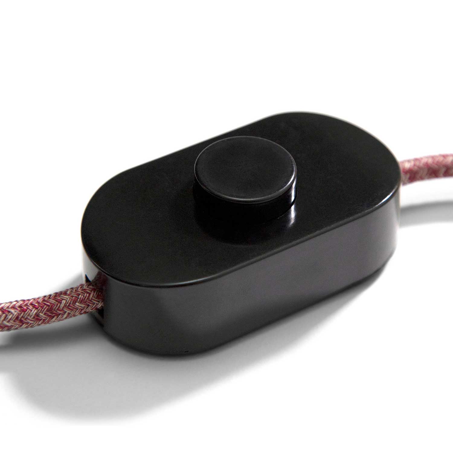 Black Unipolar Foot Switch with screw terminals - Design by Achille Castiglioni - Image 3