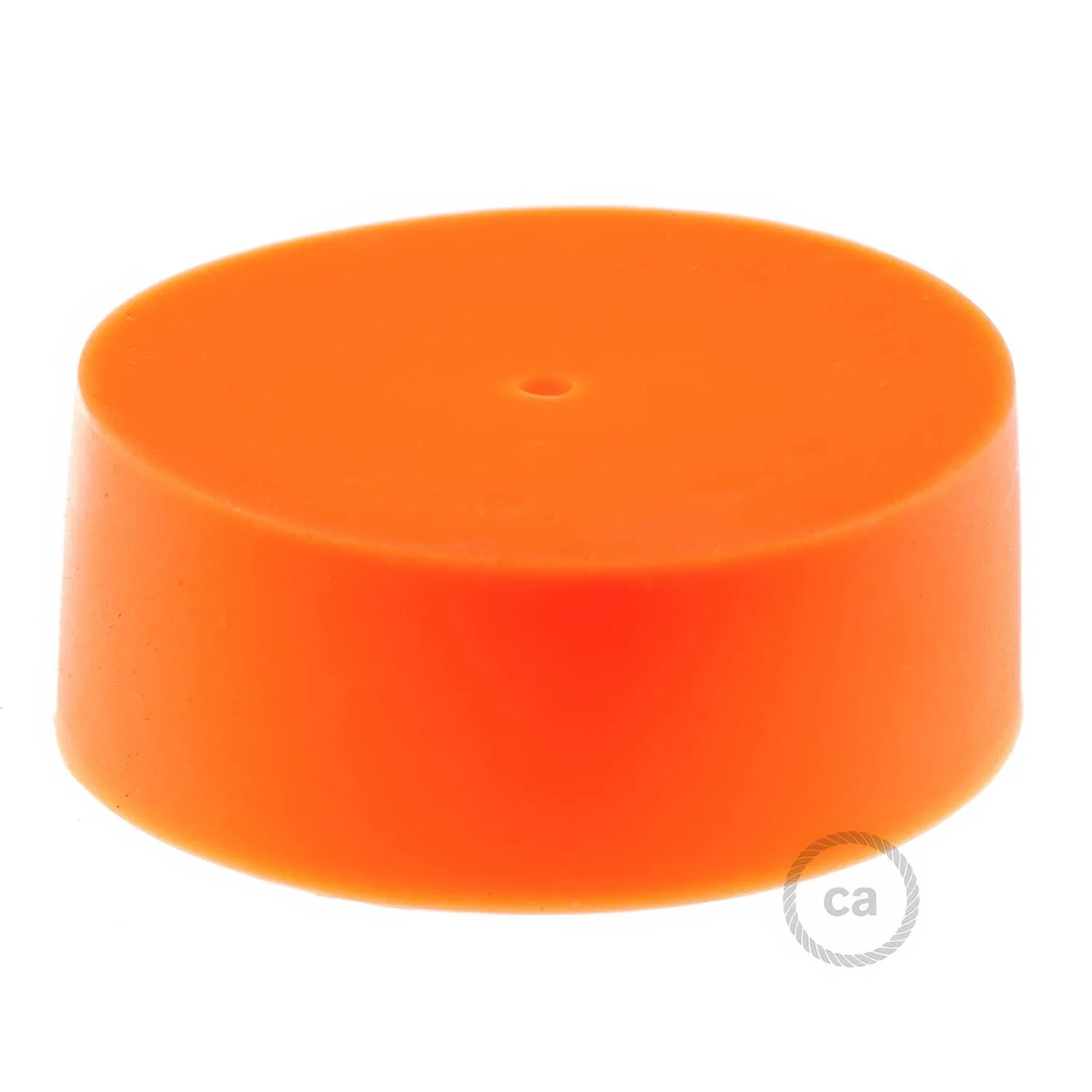 Cylindrical silicone ceiling rose kit - Orange - Image 2