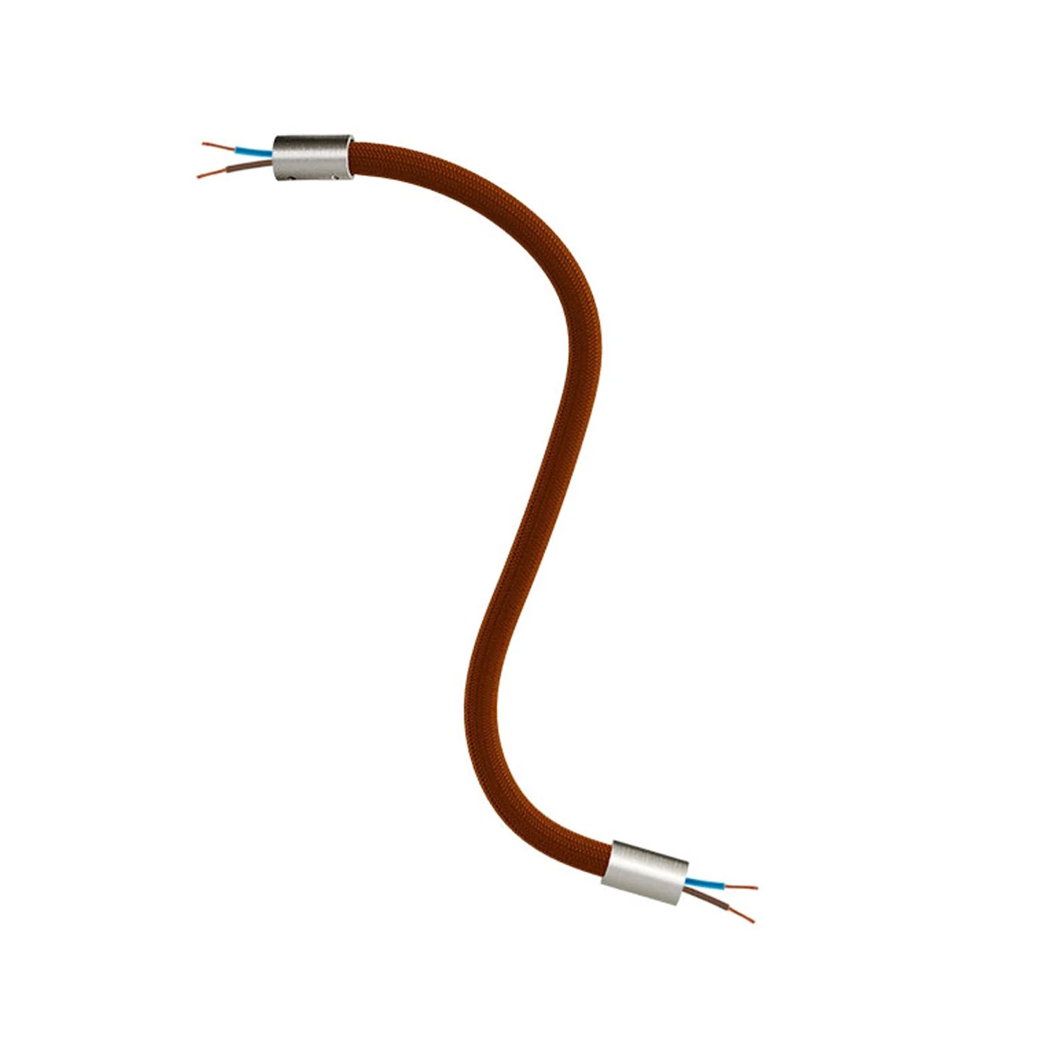 Creative Flex fabric-covered flexible extension tube RM13 Brown with metal terminals - Image 19