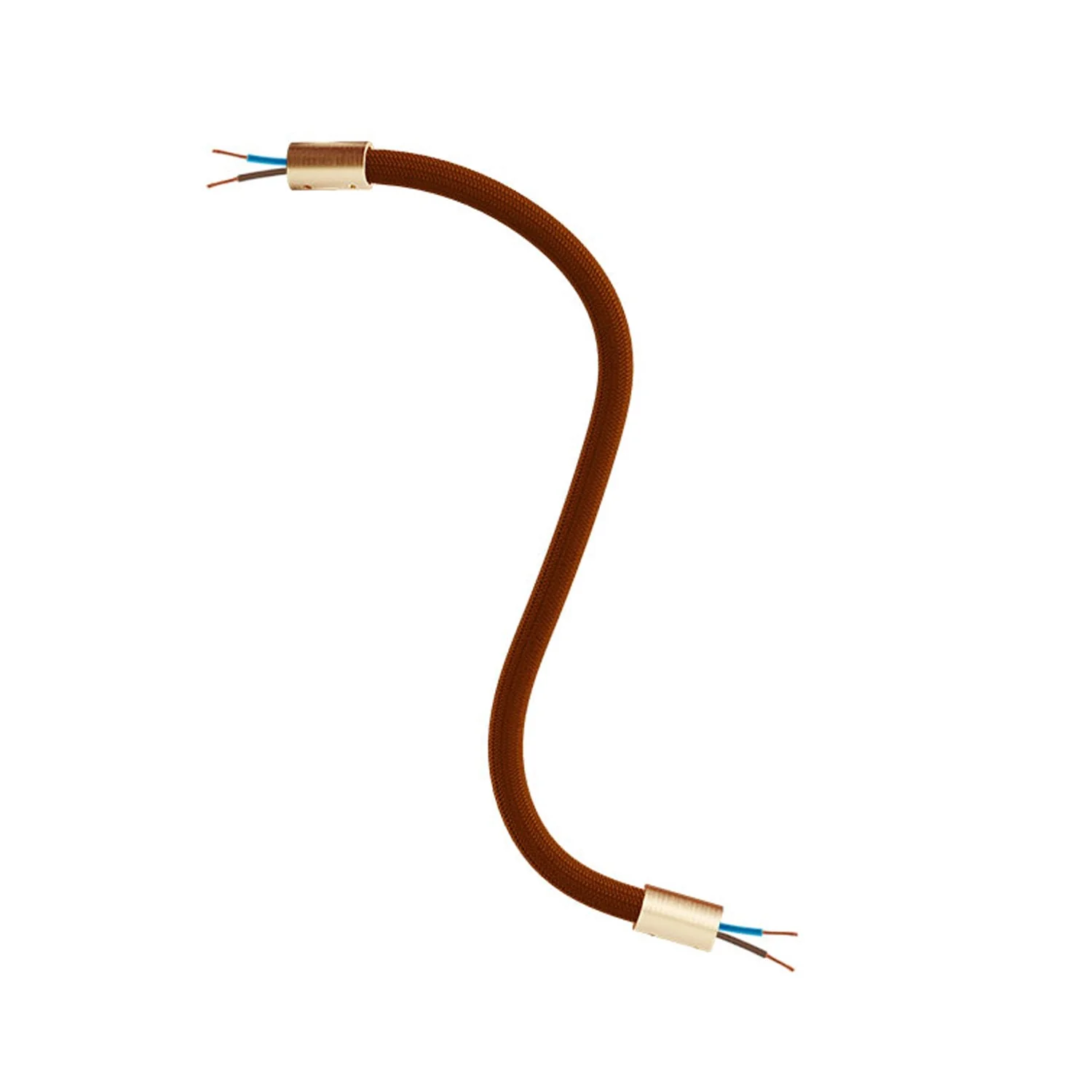 Creative Flex fabric-covered flexible extension tube RM13 Brown with metal terminals - Image 33