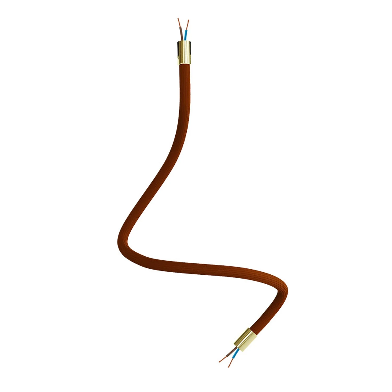 Creative Flex fabric-covered flexible extension tube RM13 Brown with metal terminals - Image 36