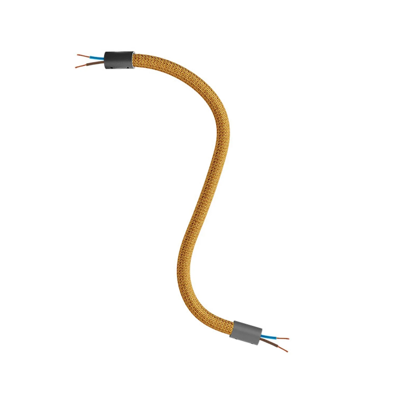 Creative Flex extension kit with RM73 Bronze fabric-covered flexible tube and metal fittings - Image 12