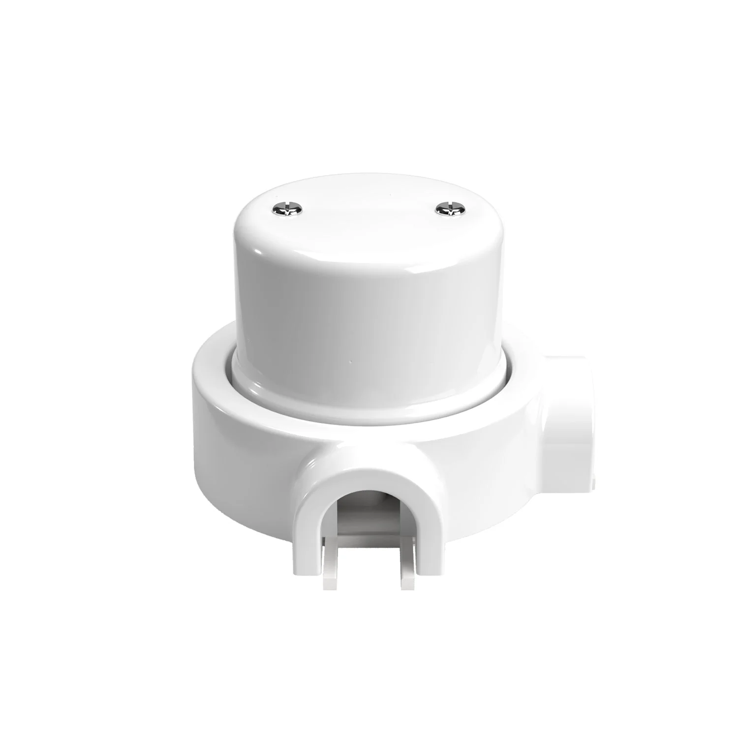 Junction box kit and base for Creative-Tubes in porcelain - White - Image 8