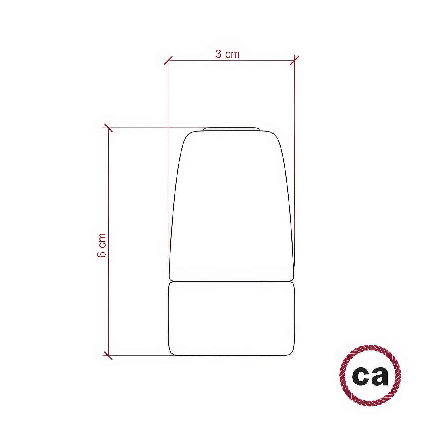 E14 porcelain lamp holder kit – Yellow - Image 4