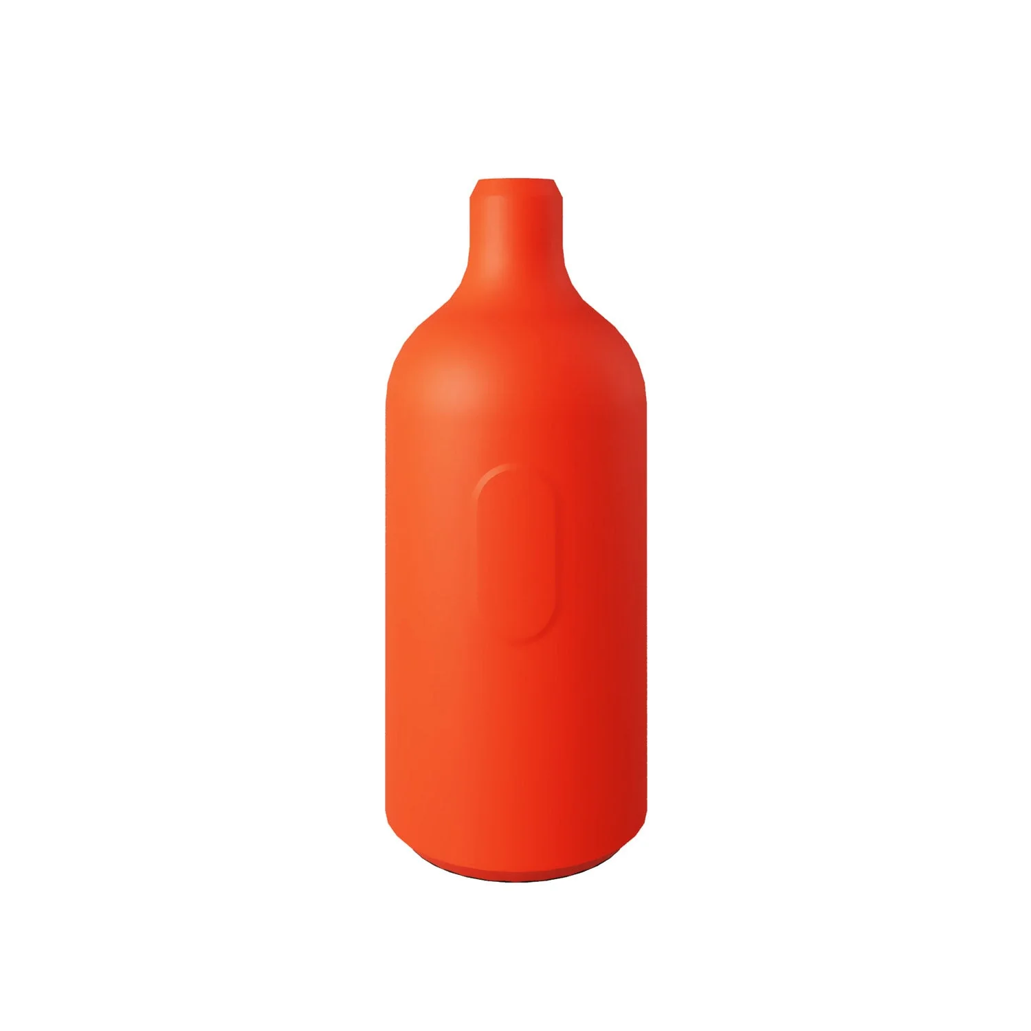 E27 silicone lamp holder kit with hidden switch and cable clamp - Orange - Image 3
