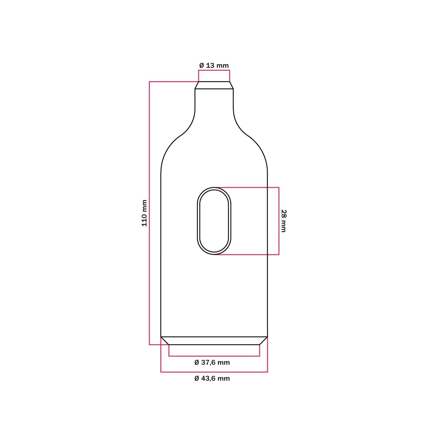 E27 silicone lamp holder kit with hidden switch and cable clamp - Orange - Image 5