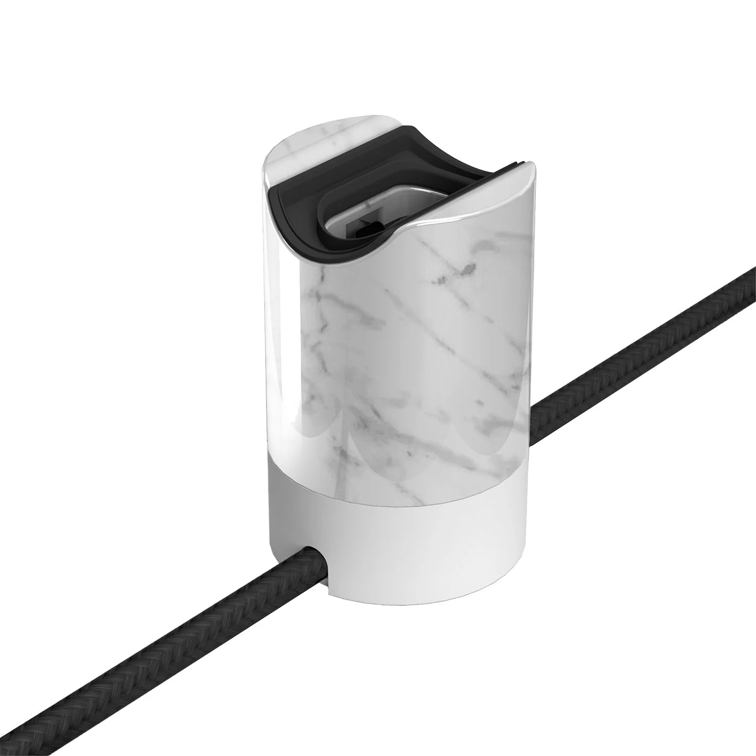 Spostaluce esse14 kit with S14d lamp holder - White marble effect