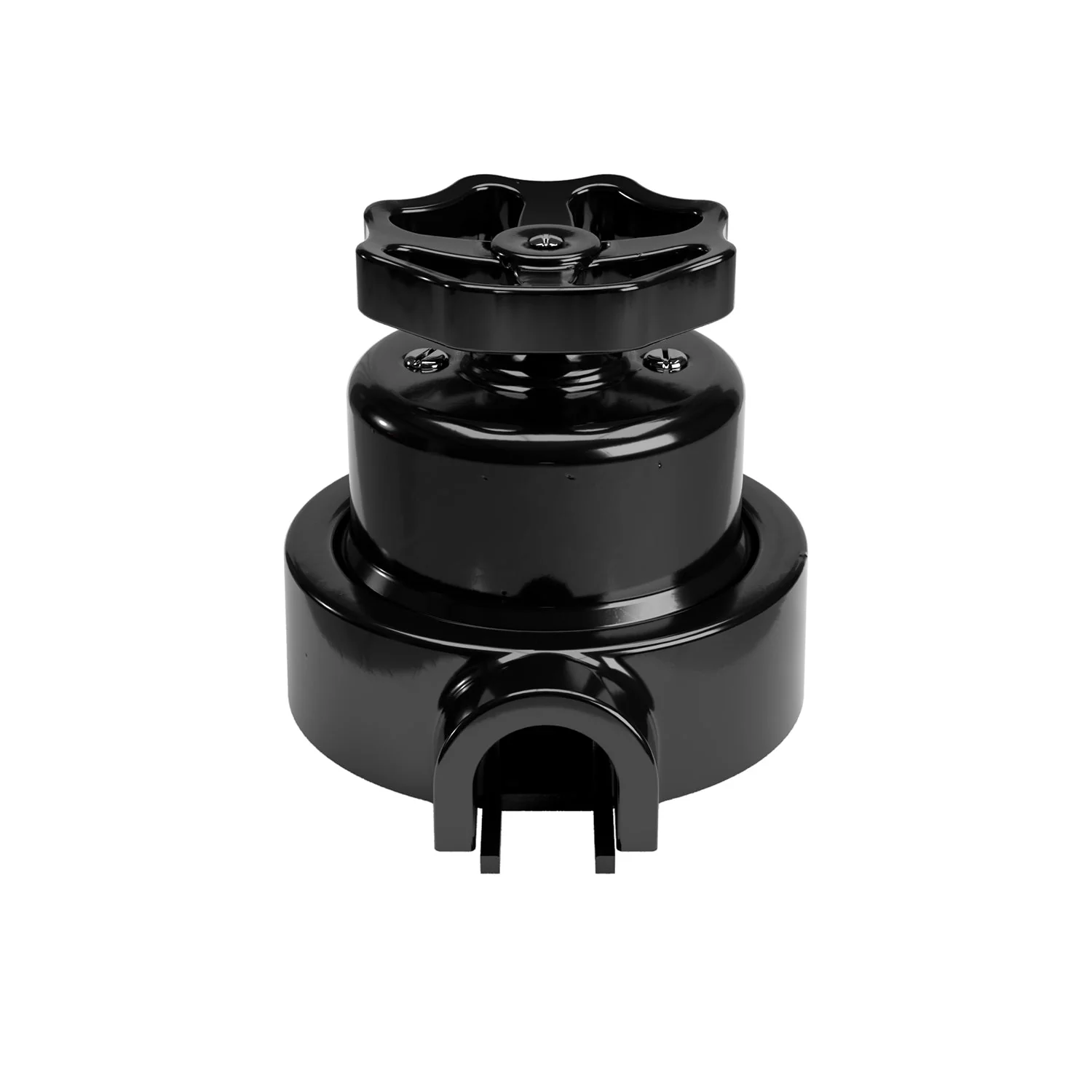Switch/2-way switch kit with knob and base for Creative-Tubes in black porcelain - Image 29