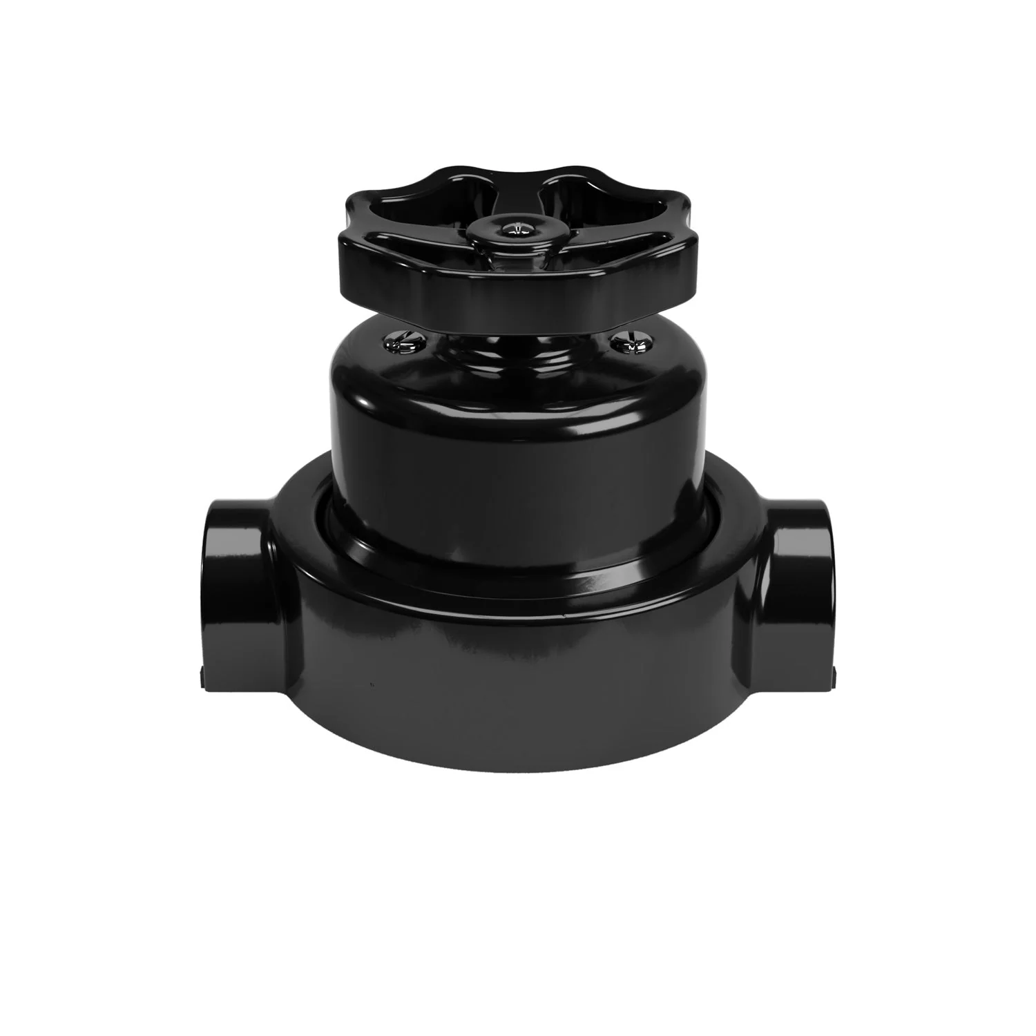 Switch/2-way switch kit with knob and base for Creative-Tubes in black porcelain - Image 39