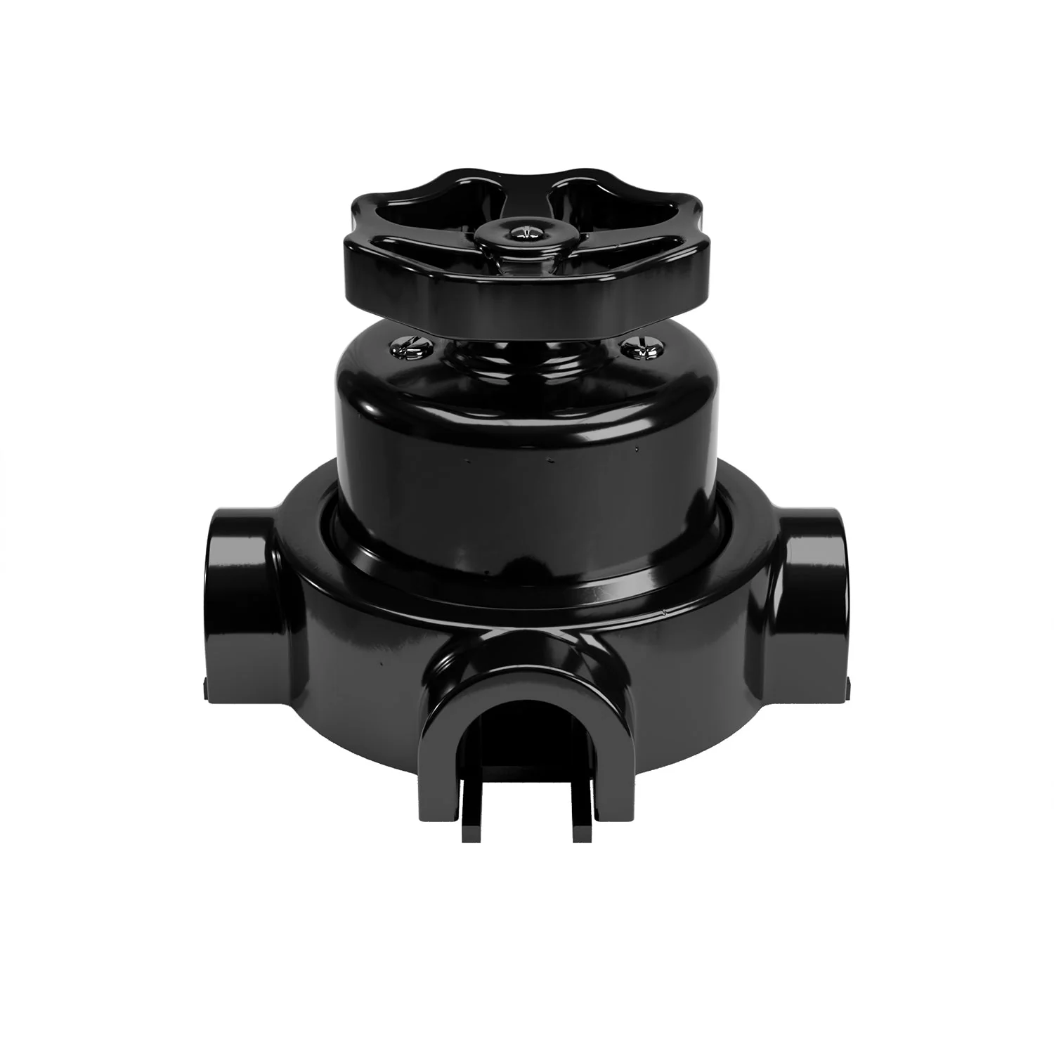 Switch/2-way switch kit with knob and base for Creative-Tubes in black porcelain - Image 44