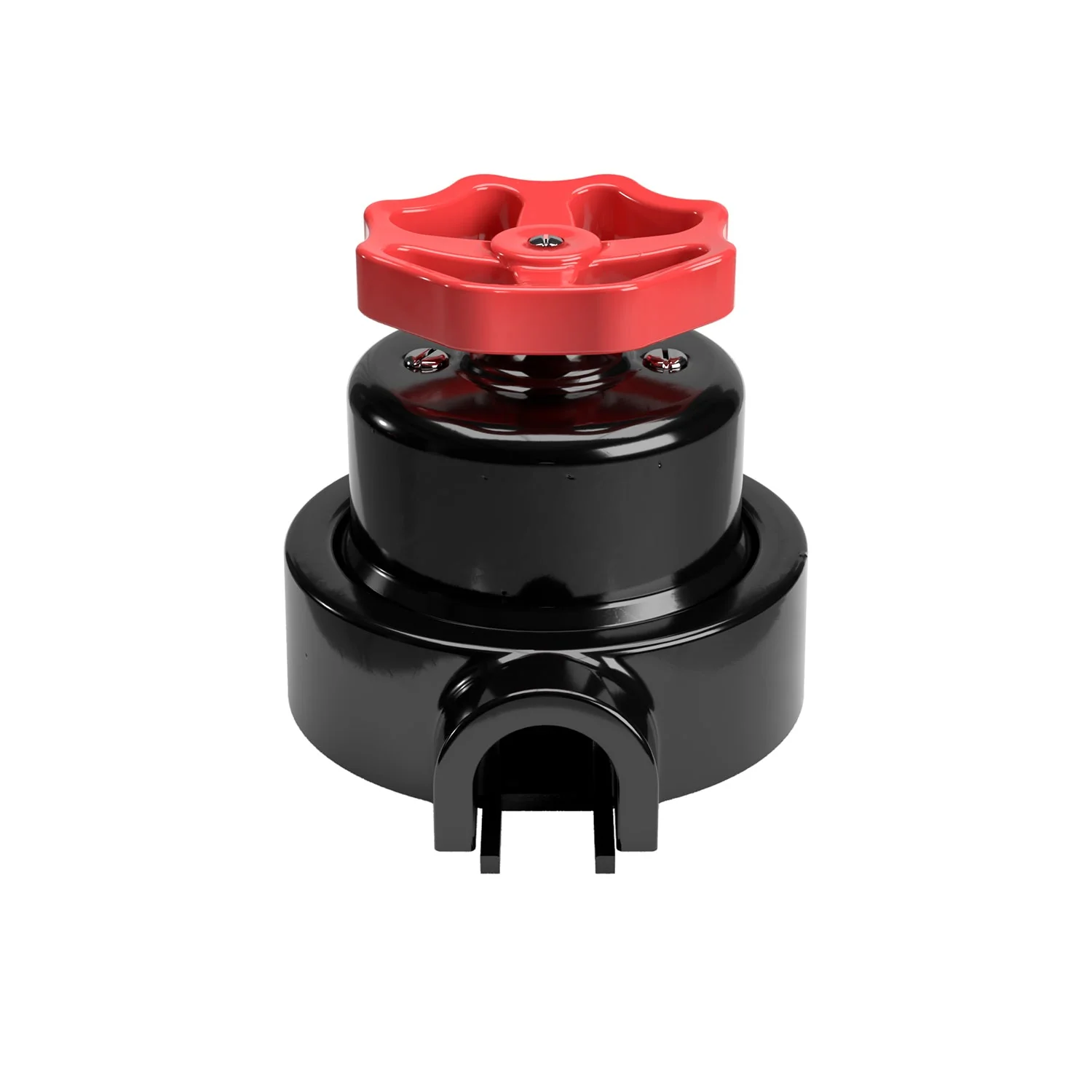 Switch/2-way switch kit with knob and base for Creative-Tubes in black porcelain - Image 49