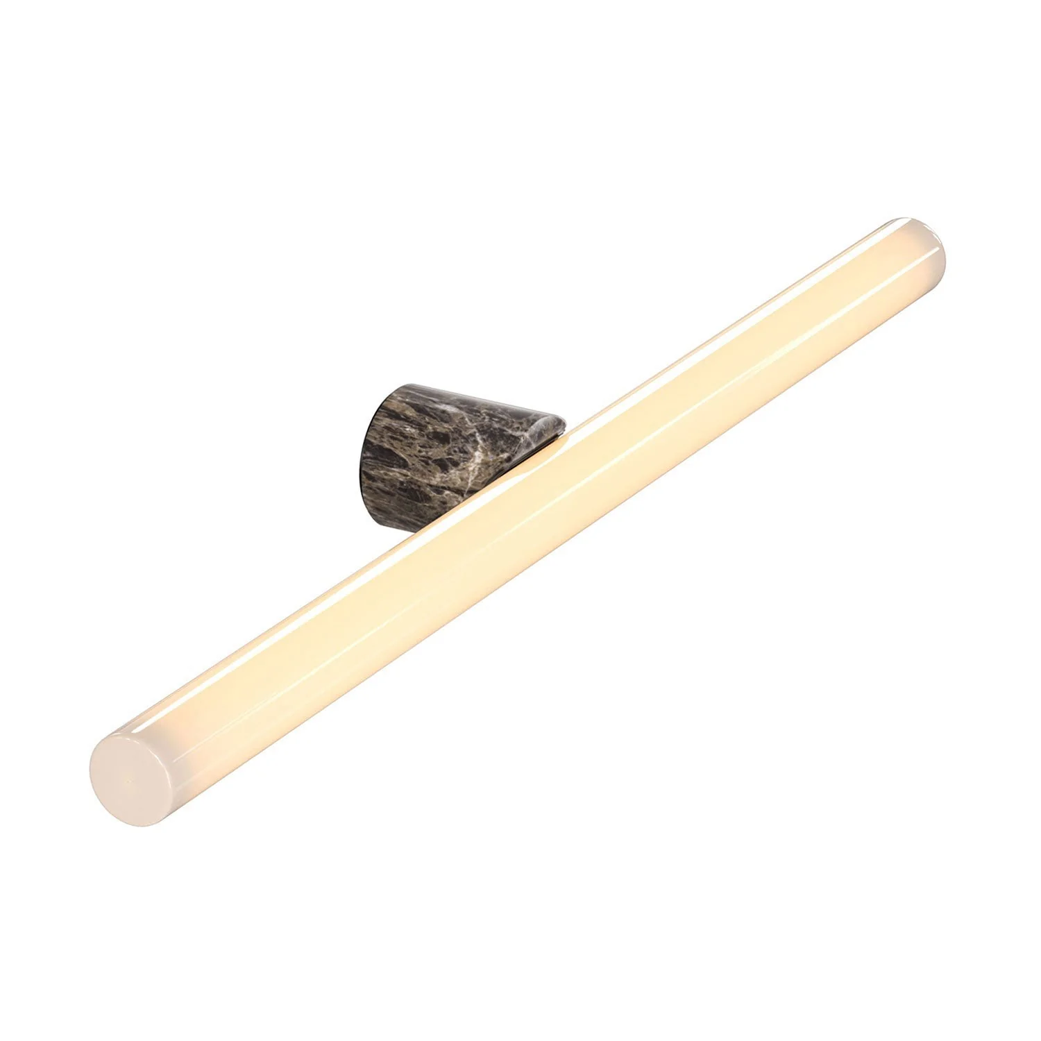 Esse14 wall or ceiling lamp for S14d LED light bulb - Waterproof IP44 - Brown marble effect - Image 5