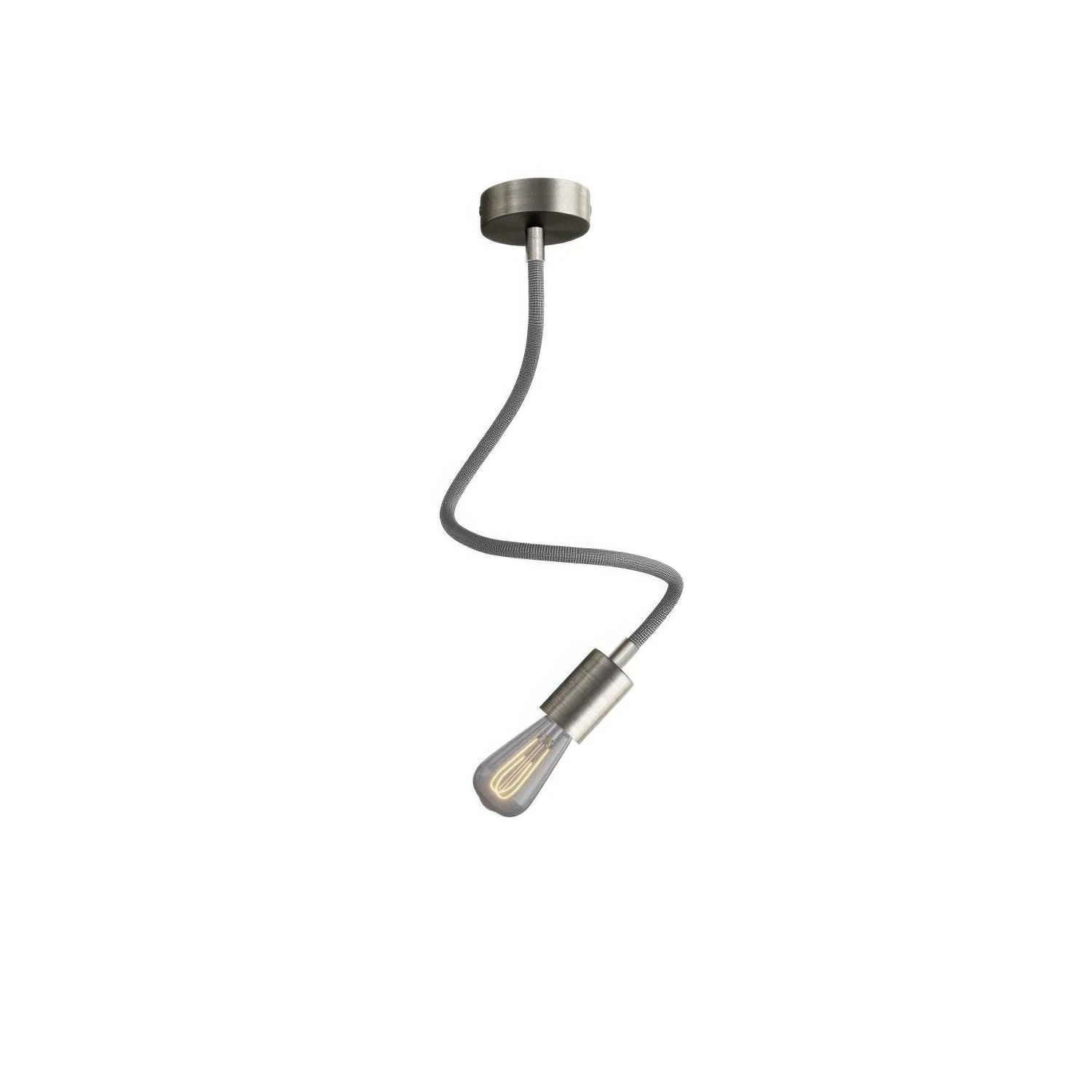 Creative Flex 60 cm wall or ceiling lamp - Satin titanium