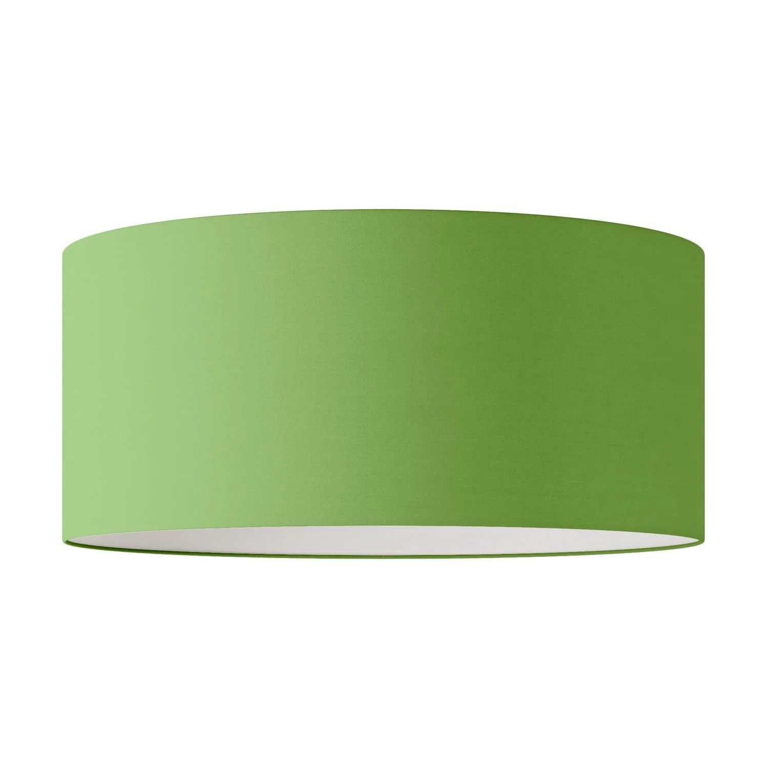 XXL Cylinder Lampshade in fabric with E27 fitting - Made in Italy - Cinette Pistachio Green