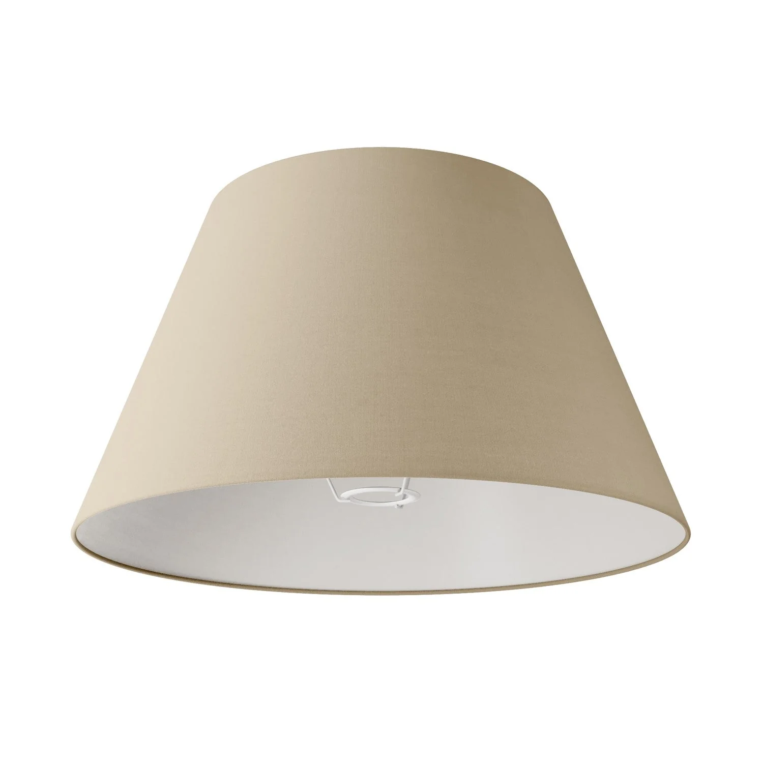 Impero Lampshade L for table lamp or sconce with E27 fitting - Made in Italy - Arenal Tortora