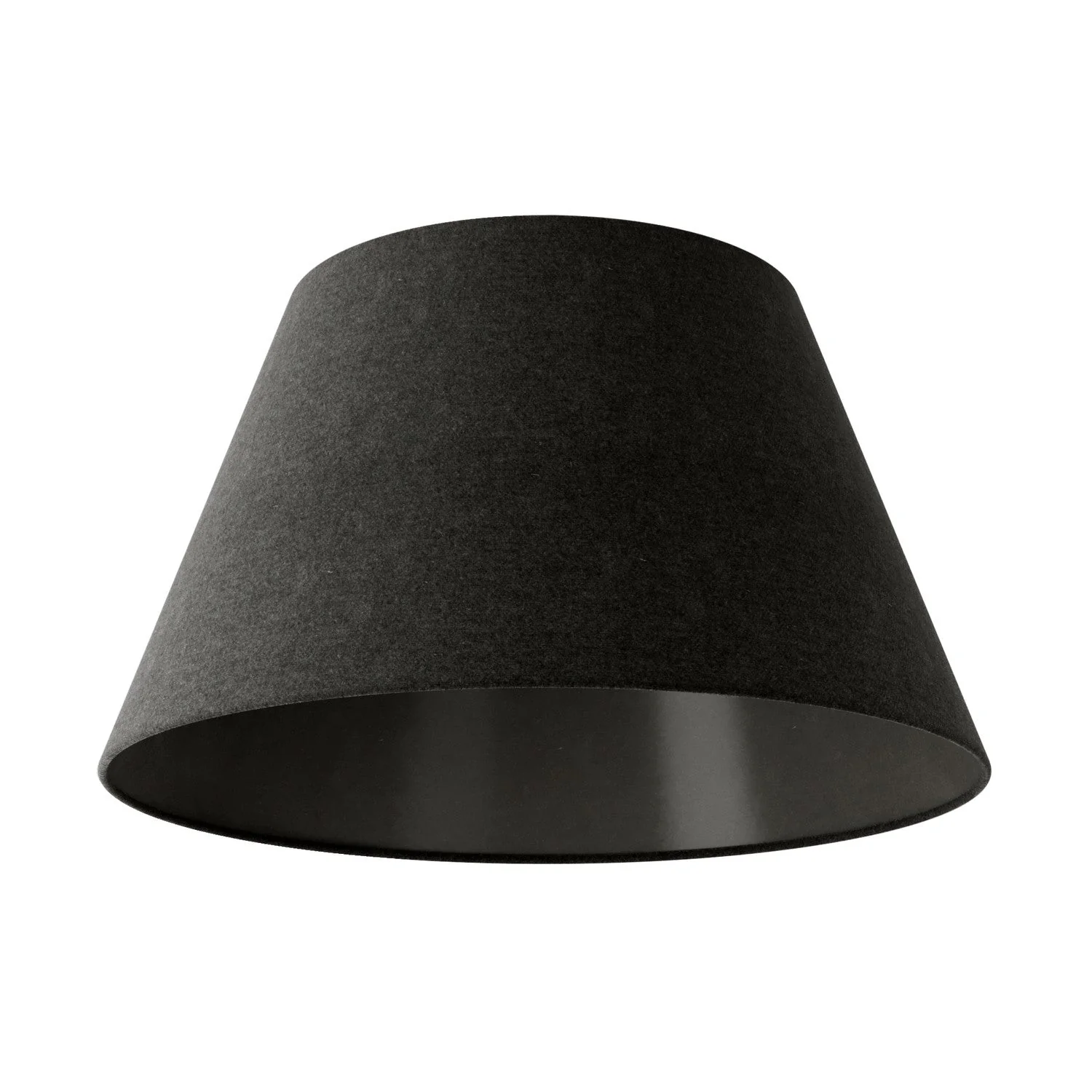 Impero M Lampshade for pendant light with E27 fitting - Made in Italy - Lana Dark Gray