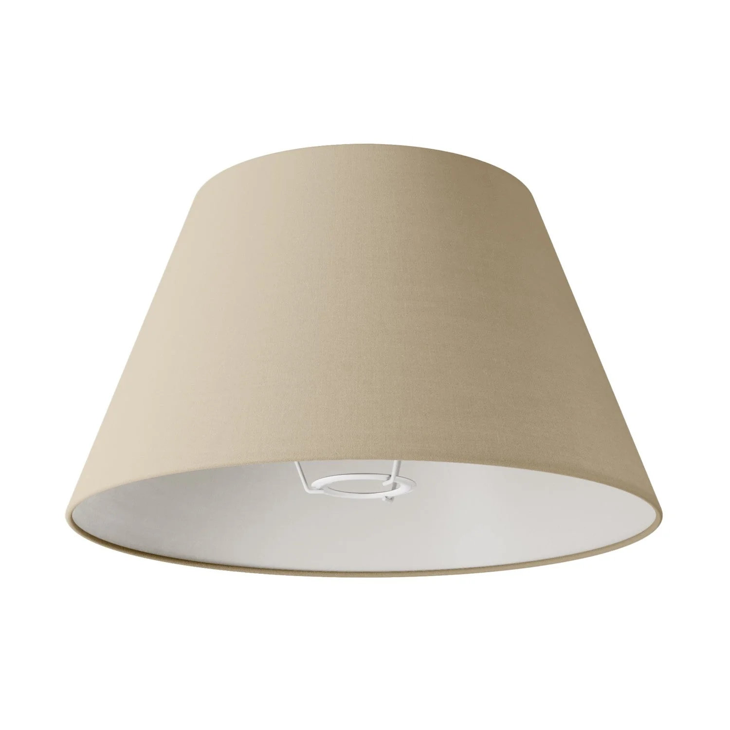 Impero M Lampshade in fabric for floor lamp with E27 fitting - Made in Italy - Arenal Taupe