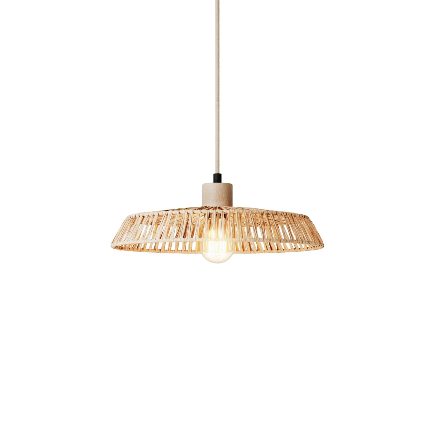Moorea raffia lampshade