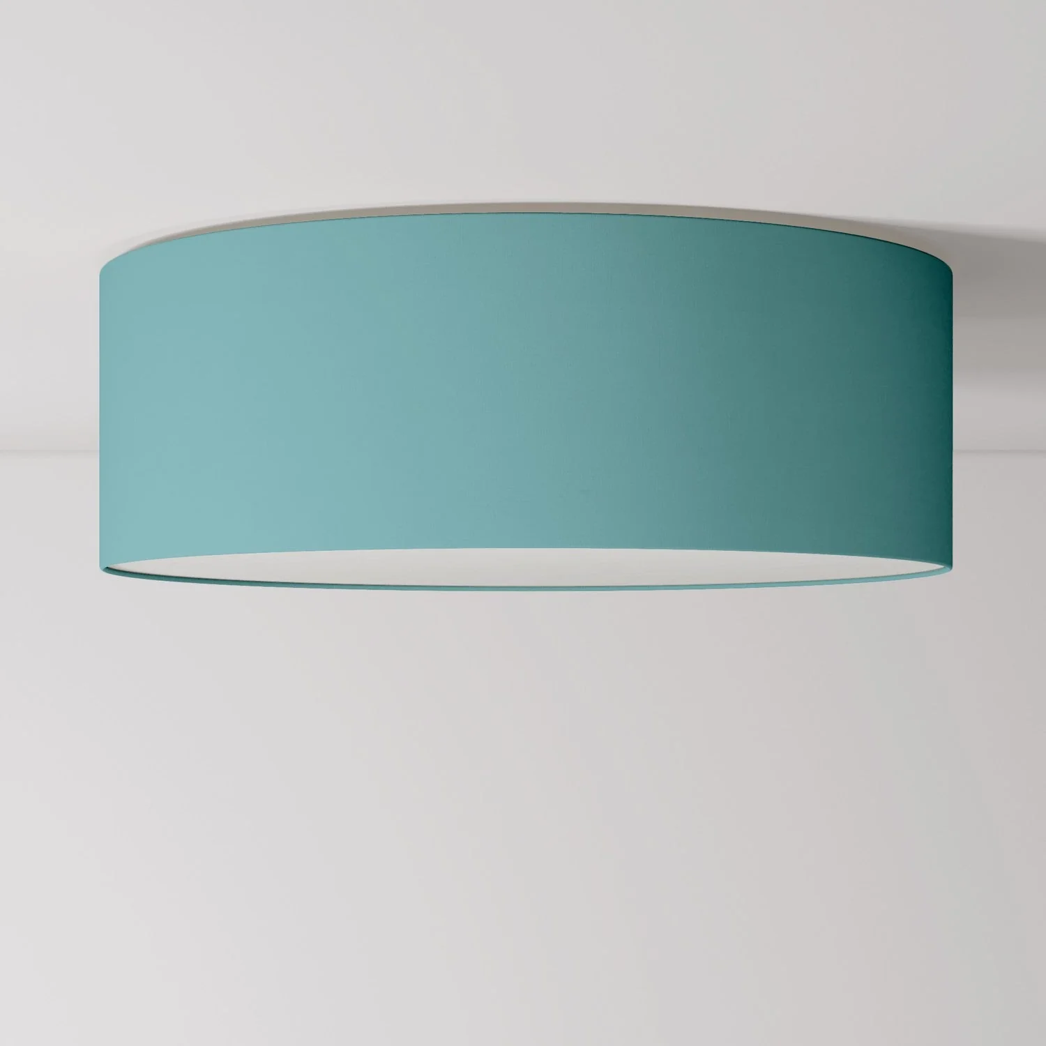 Large fabric ceiling light - Made in Italy - Teletta Verde Dubbio