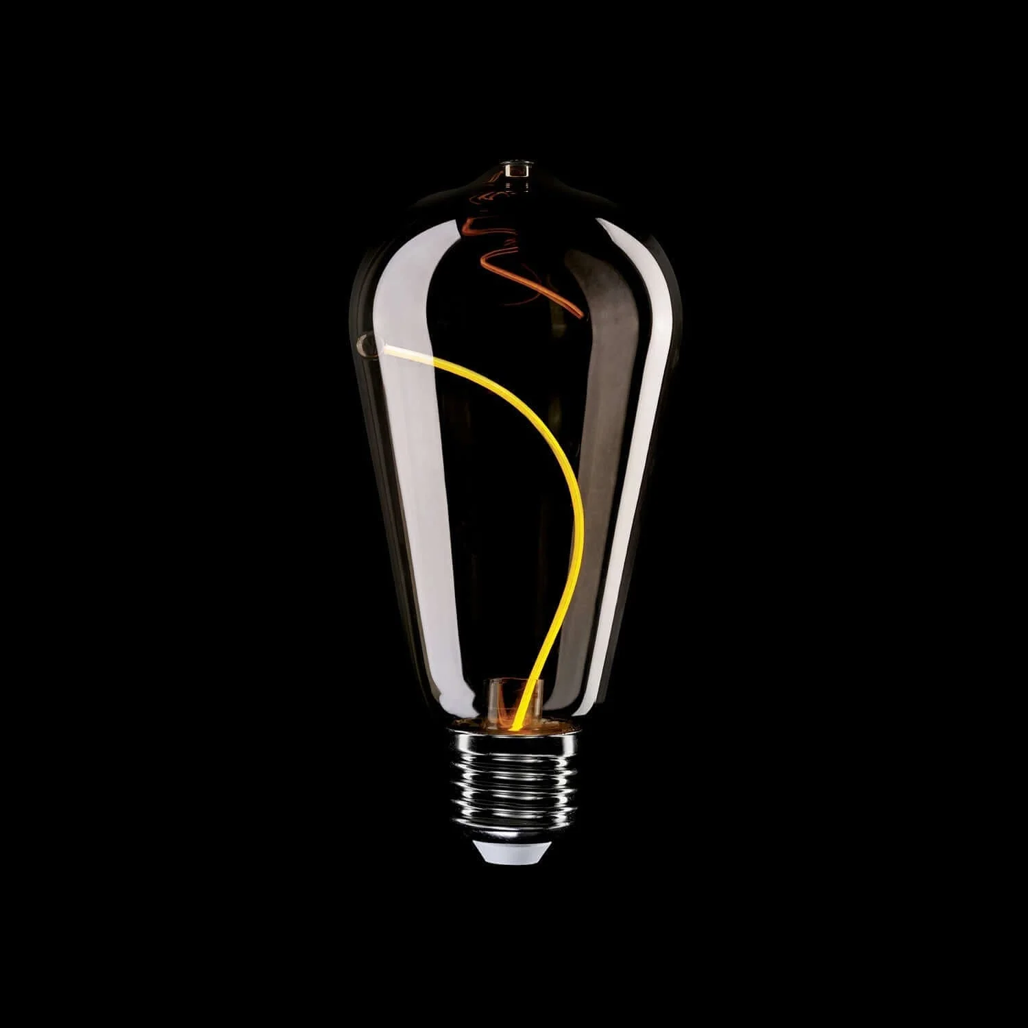 Smoky Magnetic Deco Line Edison ST64 2.2W 60Lm E27 1800K LED light bulb - F03 - Image 3