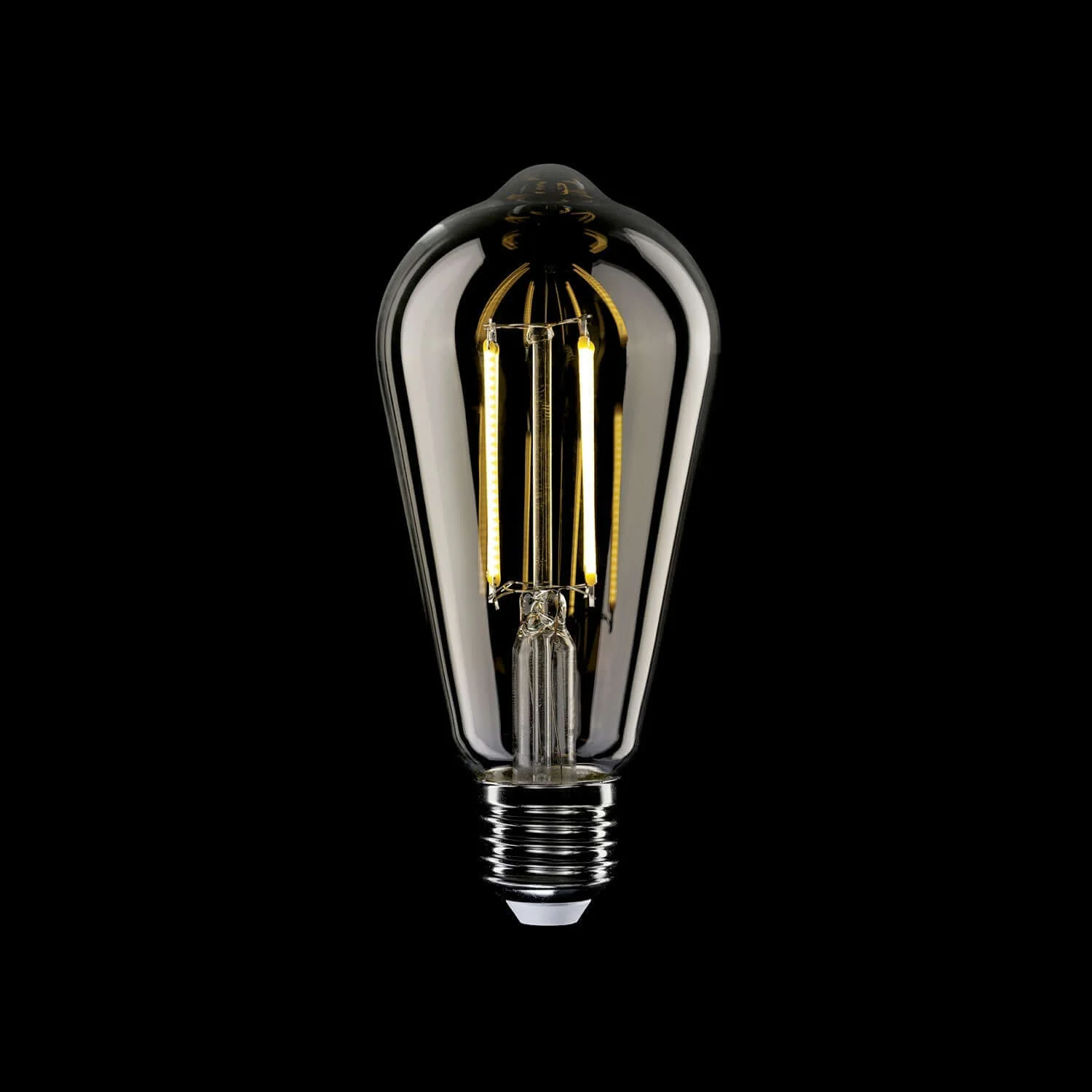 Edison ST64 7W 806Lm E27 2700K Dimmable Transparent LED Light Bulb - T02 - Image 2