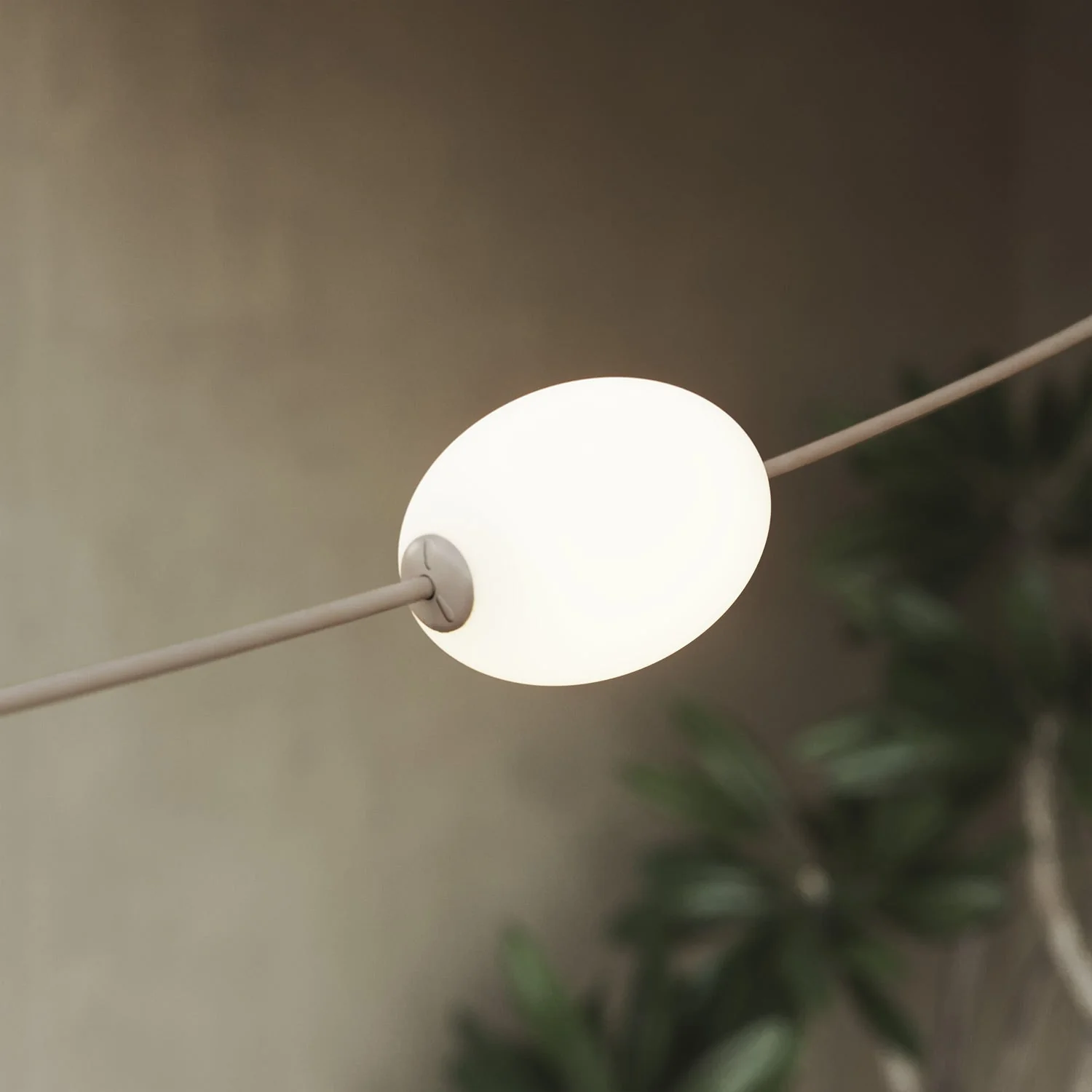 Outdoor string light with 6 light points IP67 Desert Brown - Marina6 - Image 4