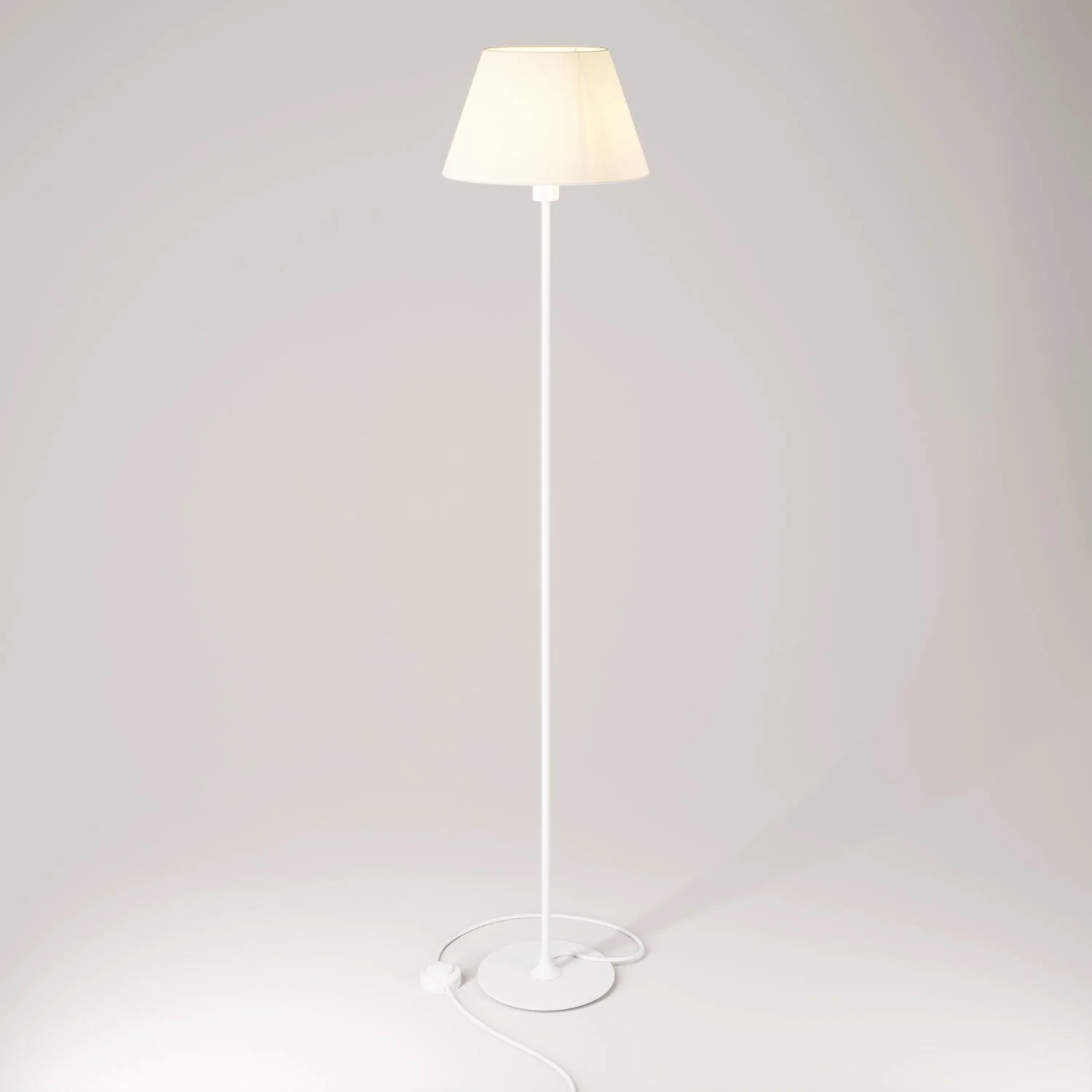 MAG-Y floor lamp with Impero M shade - Matt white