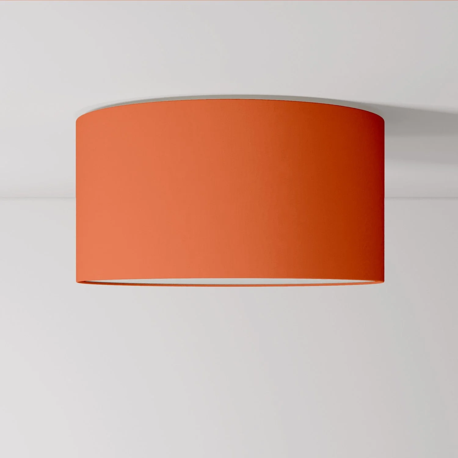 Medium Cinette lobster fabric ceiling light - Made in Italy