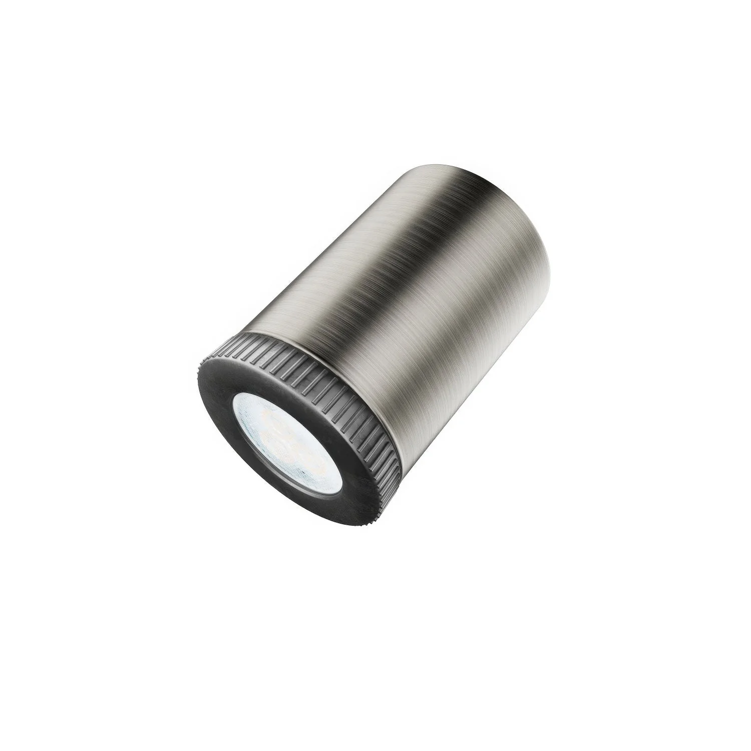 Mini Spotlight GU1d0 lamp with SnakeBis wiring - Satin Titanium - Image 3